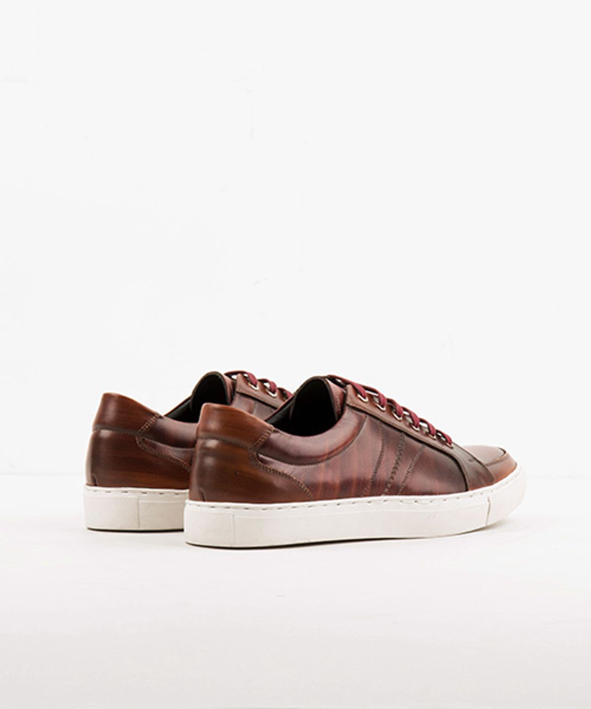 레더리스(LEATHERLESS) # 3001 / 핸디코트 스니커즈/ 브라운 / for men