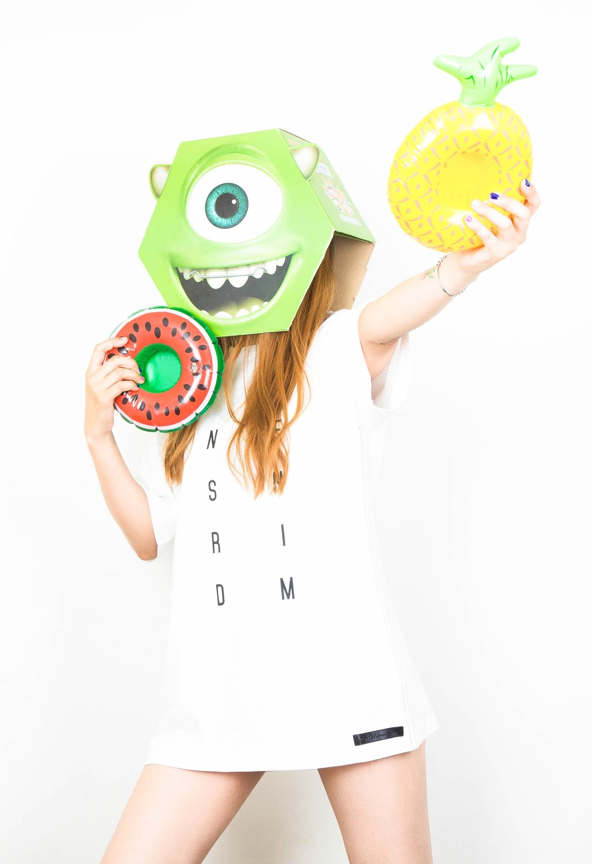 모빈스알(MOVINS.R) PENNA MOFIT SHORT TEE WHITE