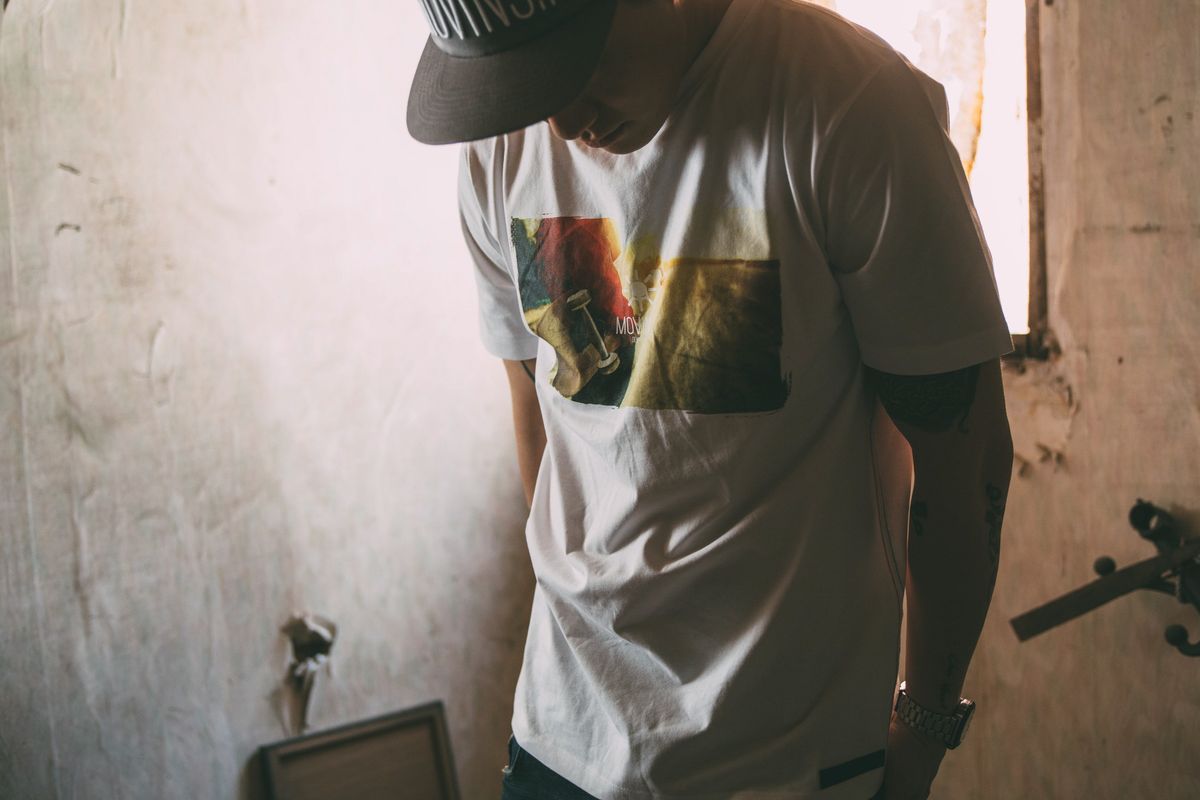 모빈스알(MOVINS.R) PENNA DIMOVINS  SHORT TEE