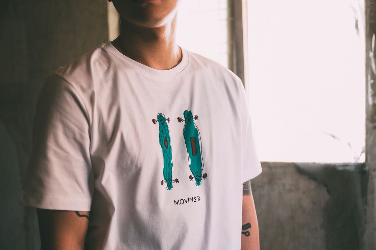 모빈스알(MOVINS.R) PENNA TWINS SHORT TEE WHITE