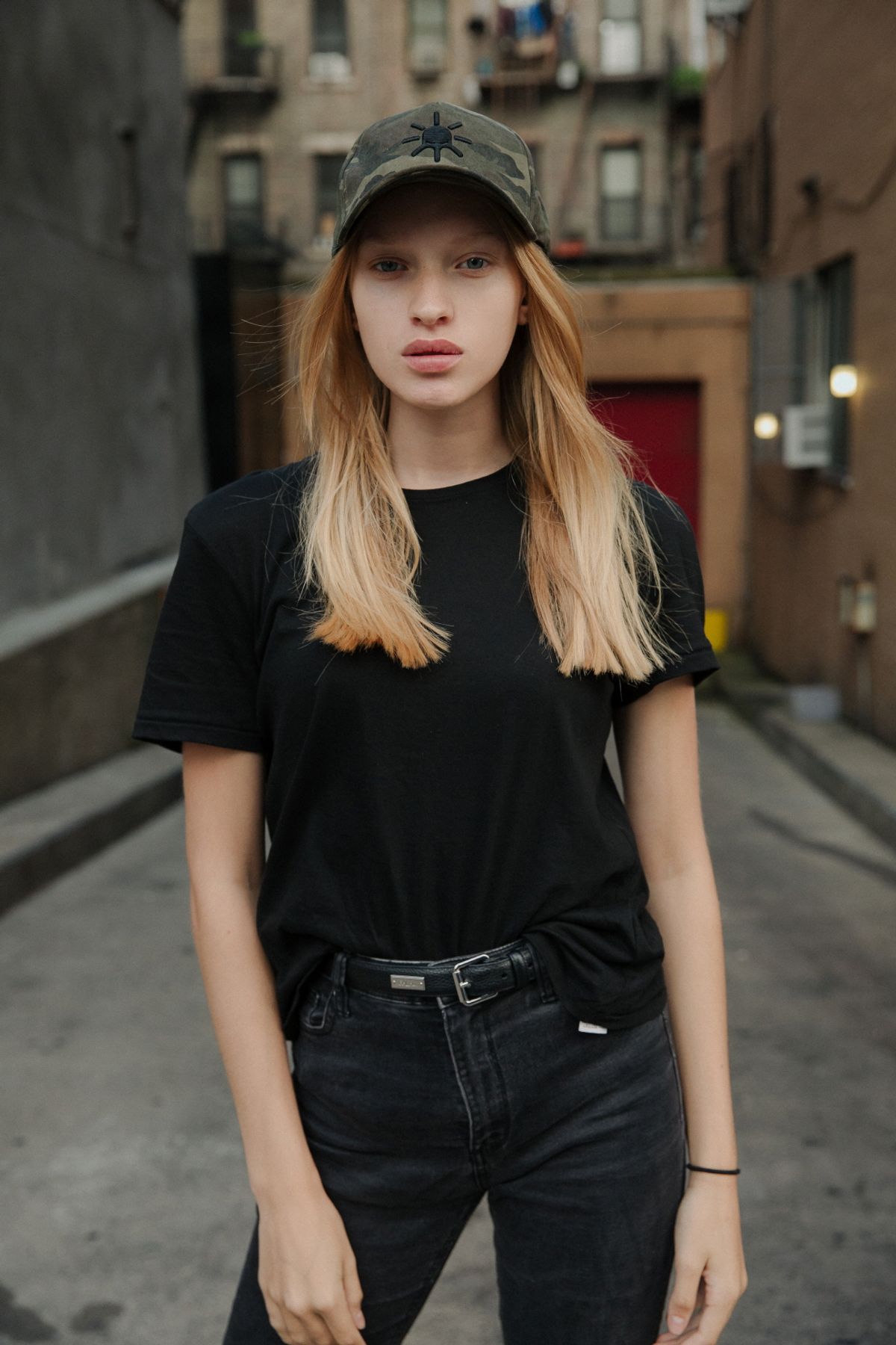 모빈스알(MOVINS.R) BAPUS BALL CAP CAMO