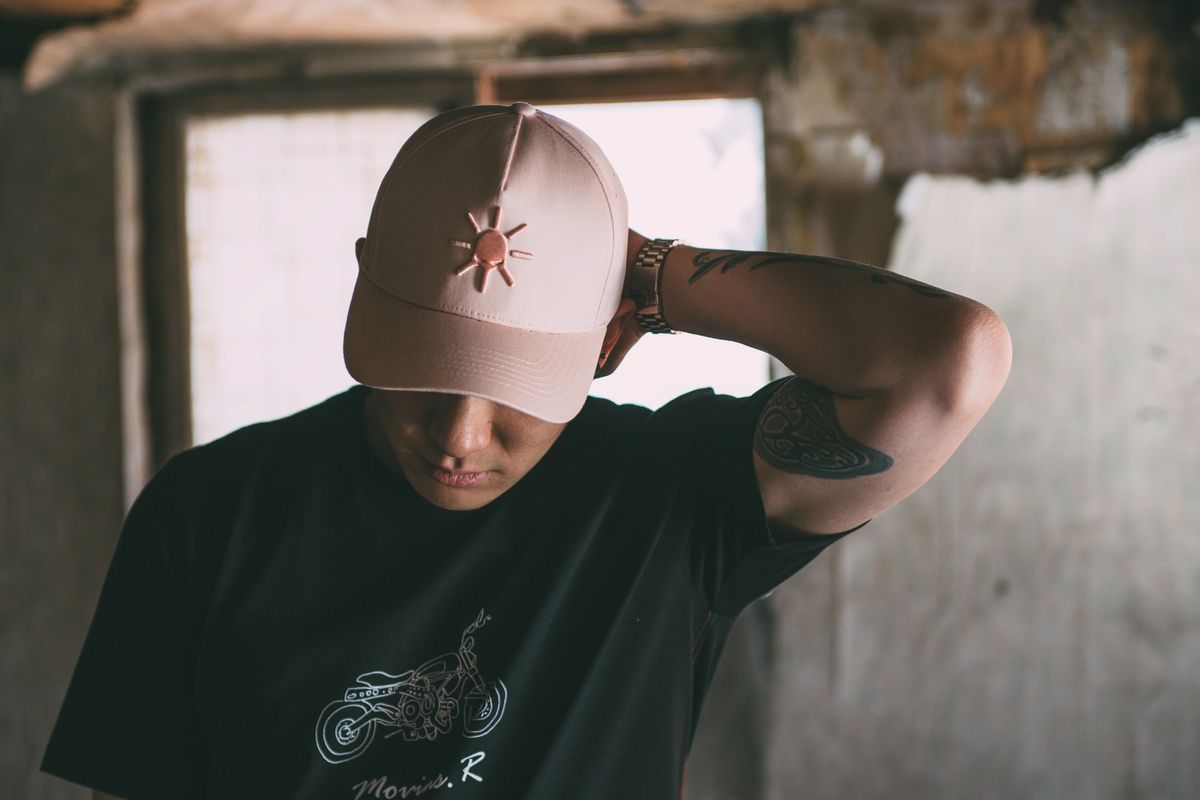 모빈스알(MOVINS.R) BAPUS BALL CAP INDY PINK