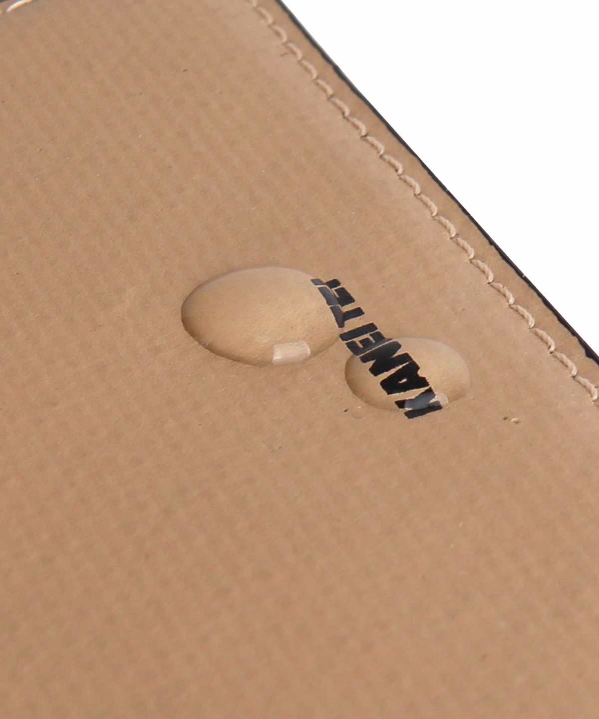카네이테이(KANEITEI) DIP SLIM WALLET (BEIGE) / UPCYCLED