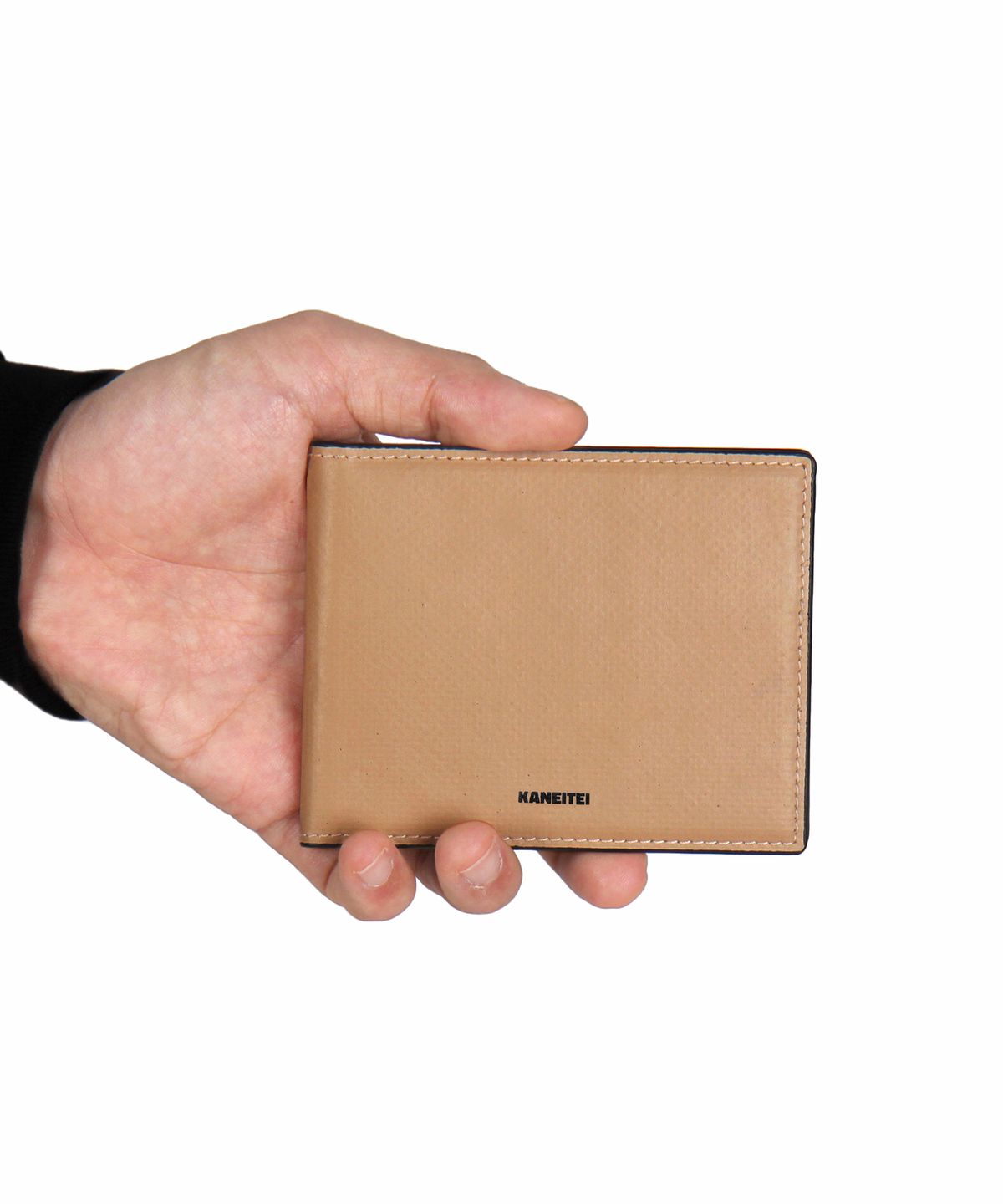 카네이테이(KANEITEI) DIP SLIM WALLET (BEIGE) / UPCYCLED