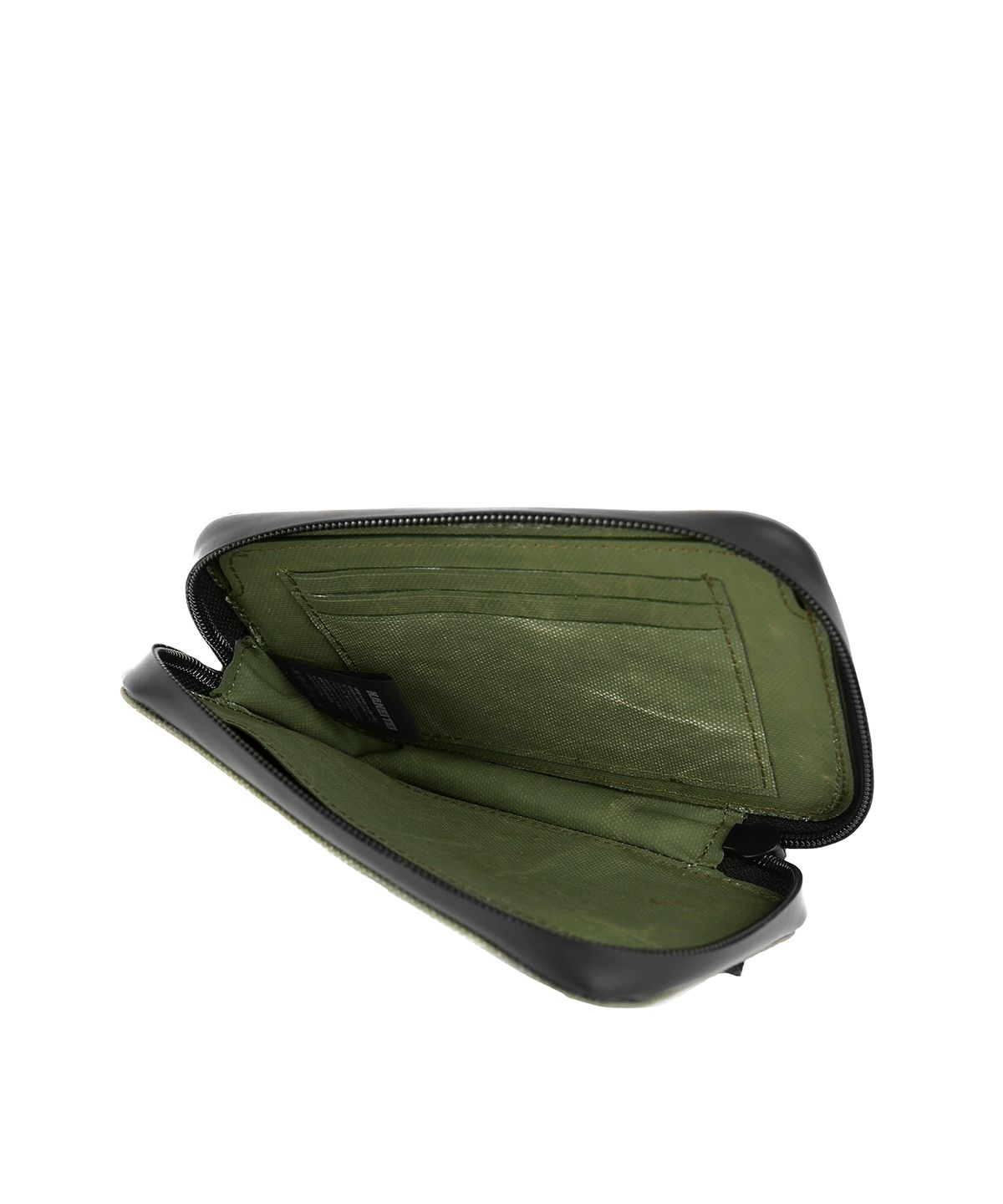 카네이테이(KANEITEI) BRICK ZIP WALLET M (OLIVE DRAB) / UPCYCLED