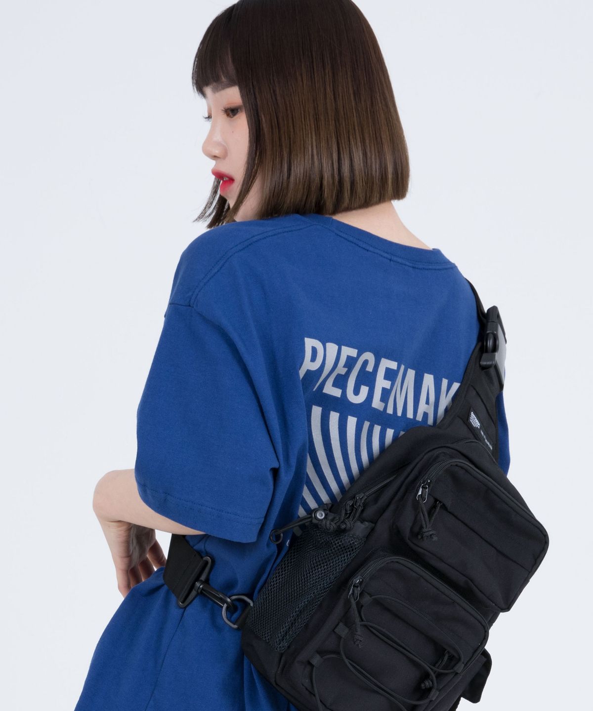 피스메이커(PIECE MAKER) SIGNATURE TEE (NAVY)