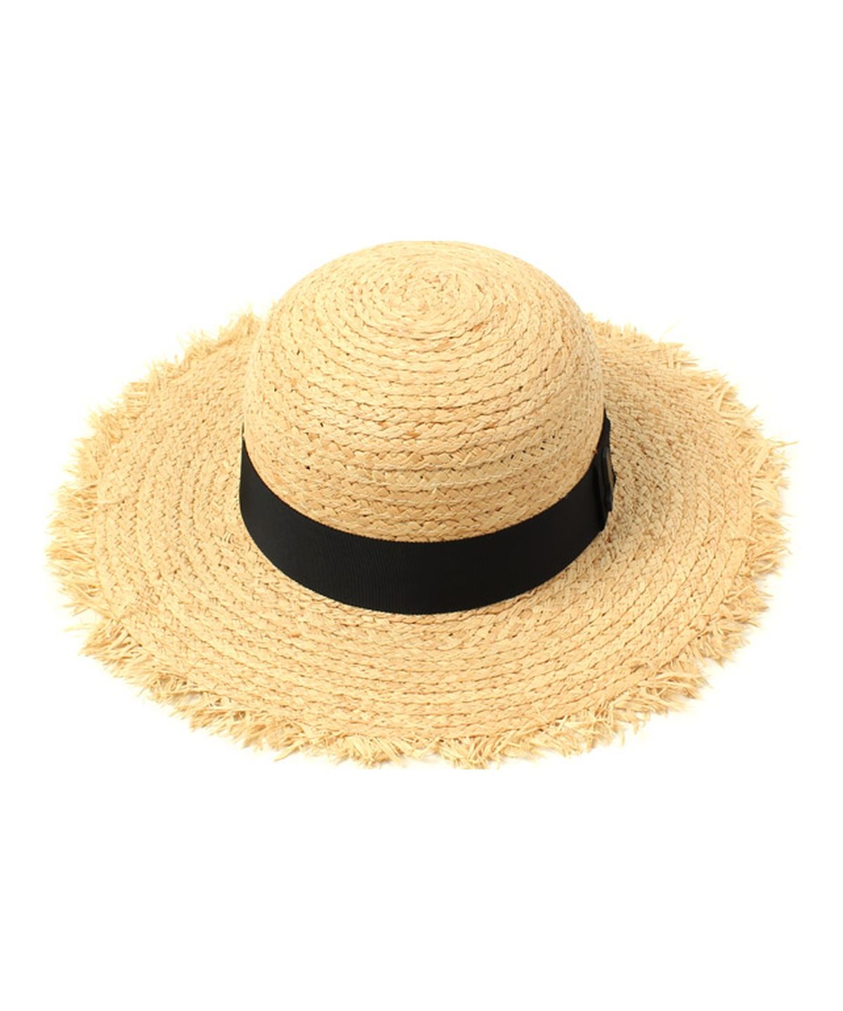 유니버셜 케미스트리(UNIVERSAL CHEMISTRY) BKMT Round Natural Raffia Hat  파나마햇