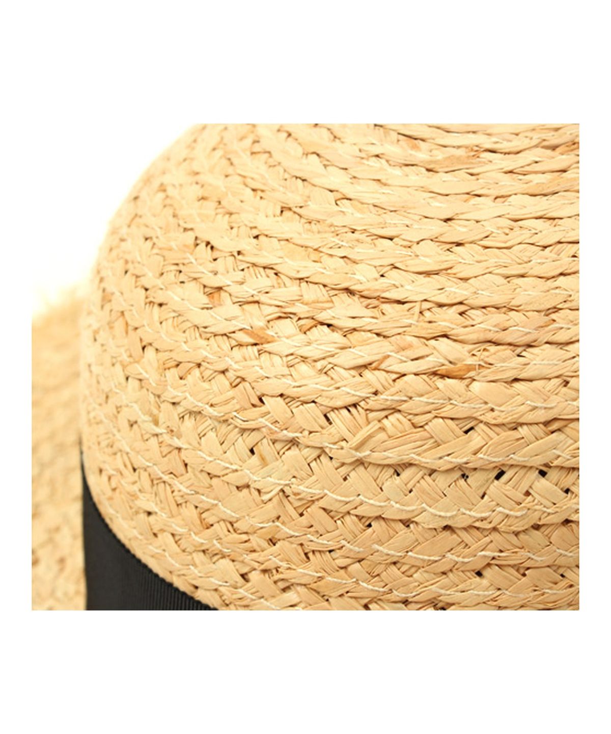유니버셜 케미스트리(UNIVERSAL CHEMISTRY) BKMT Round Natural Raffia Hat  파나마햇