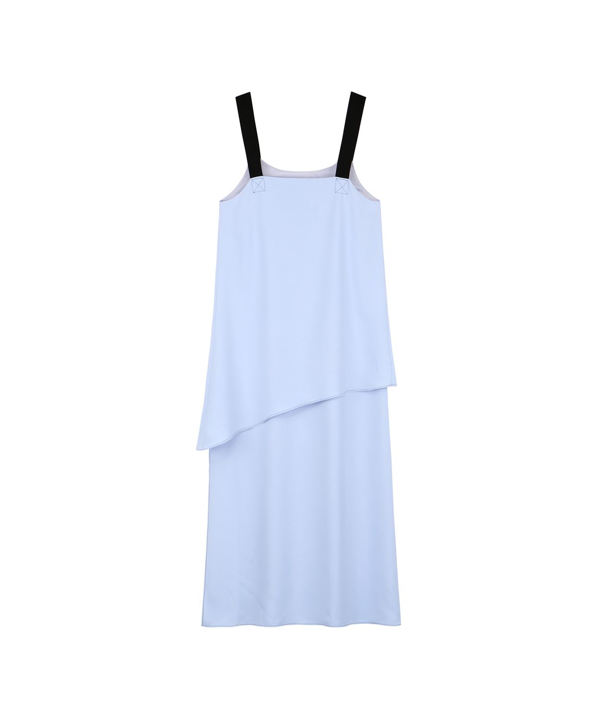 온느(ONNE) Unbal Twofold Maxi Dress Light Blue