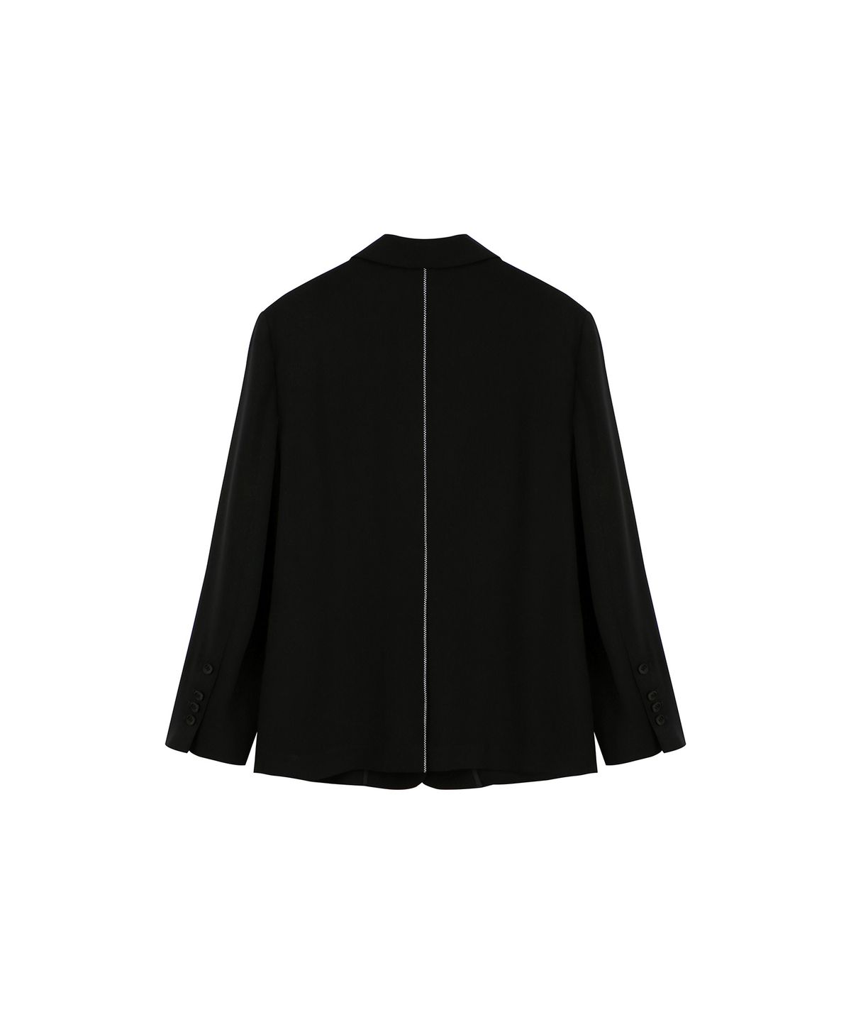 온느(ONNE) ONNE Zigzag Pointed Jacket Black
