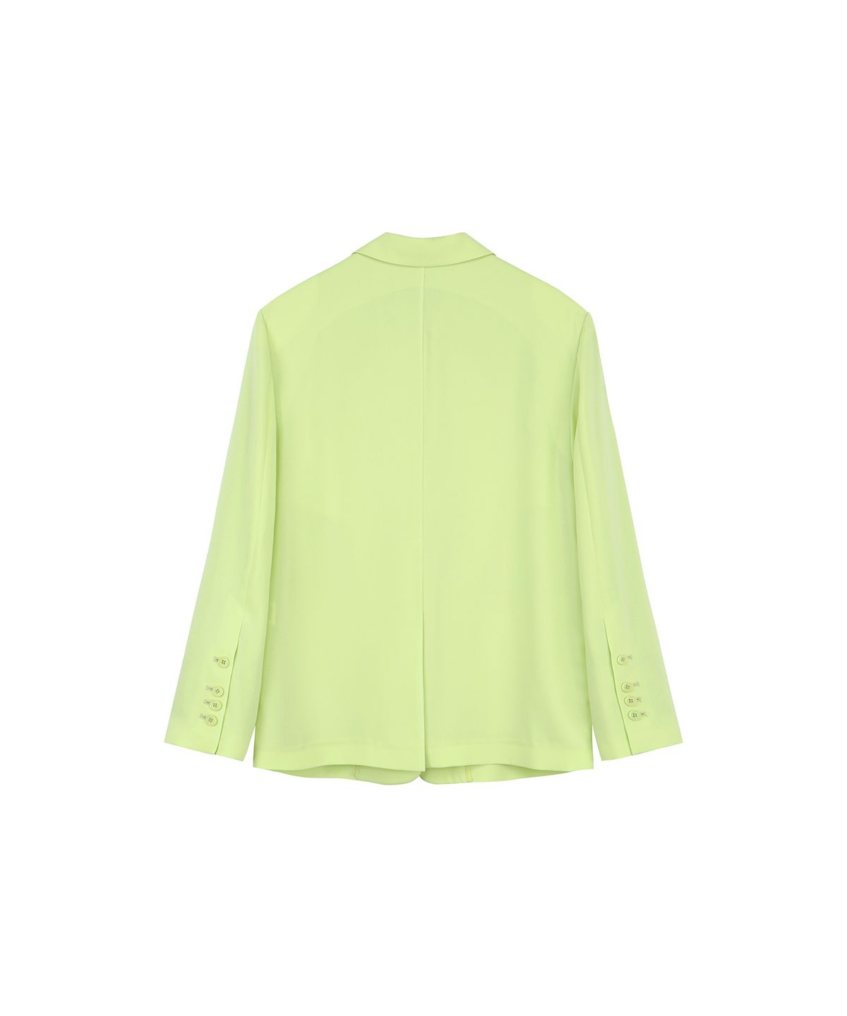 온느(ONNE) ONNE Zigzag Pointed Jacket Lime
