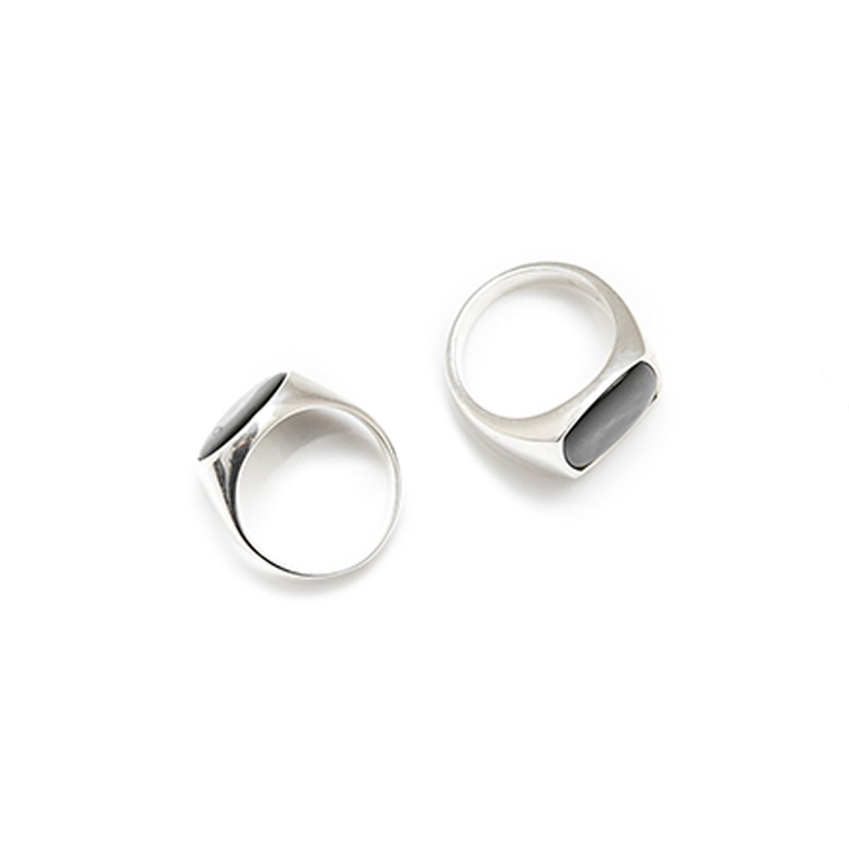 스팅925(STING925) Square Nacre Ring