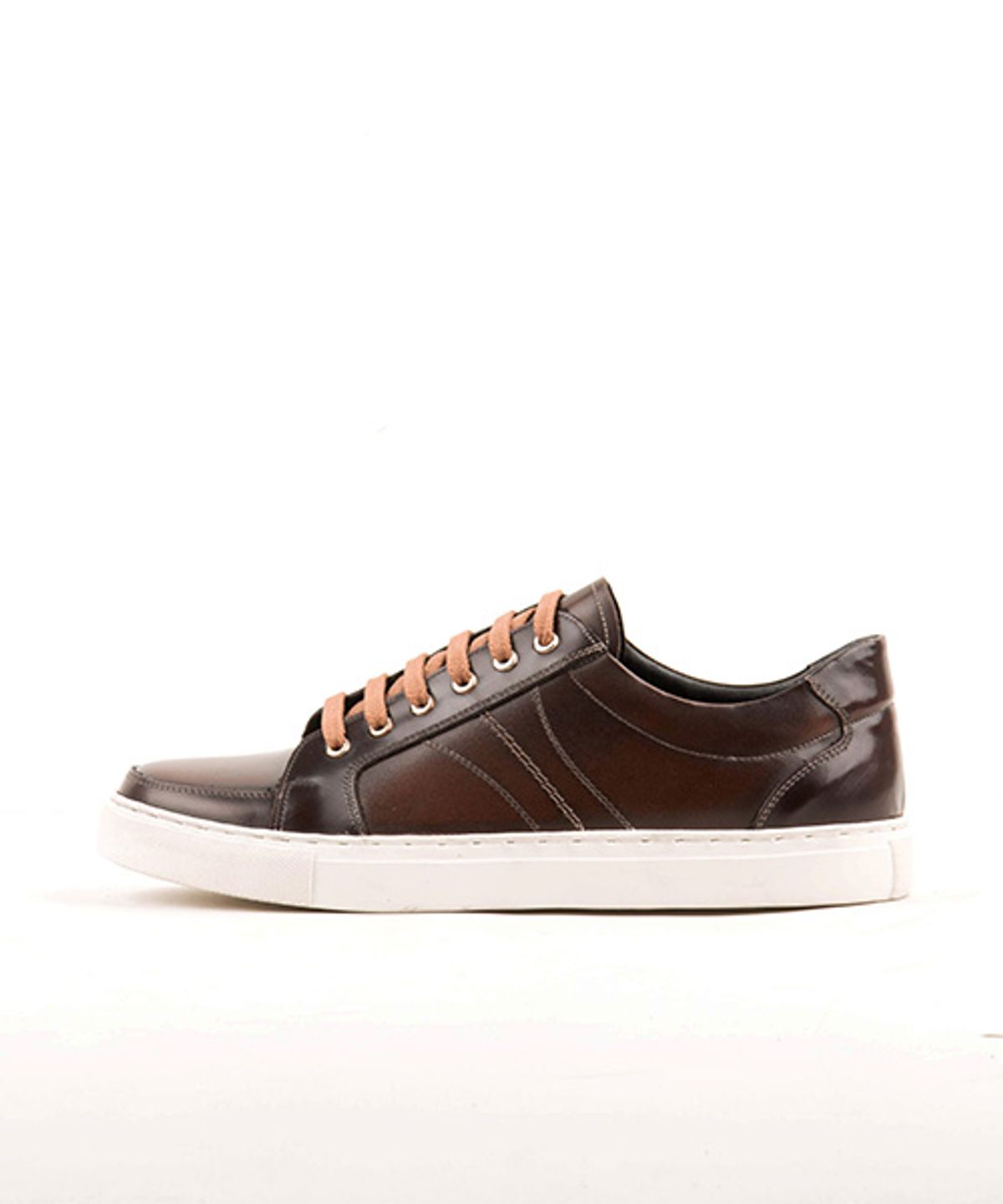 레더리스(LEATHERLESS) # 3001 / 투톤 스니커즈/ 브라운 / for men
