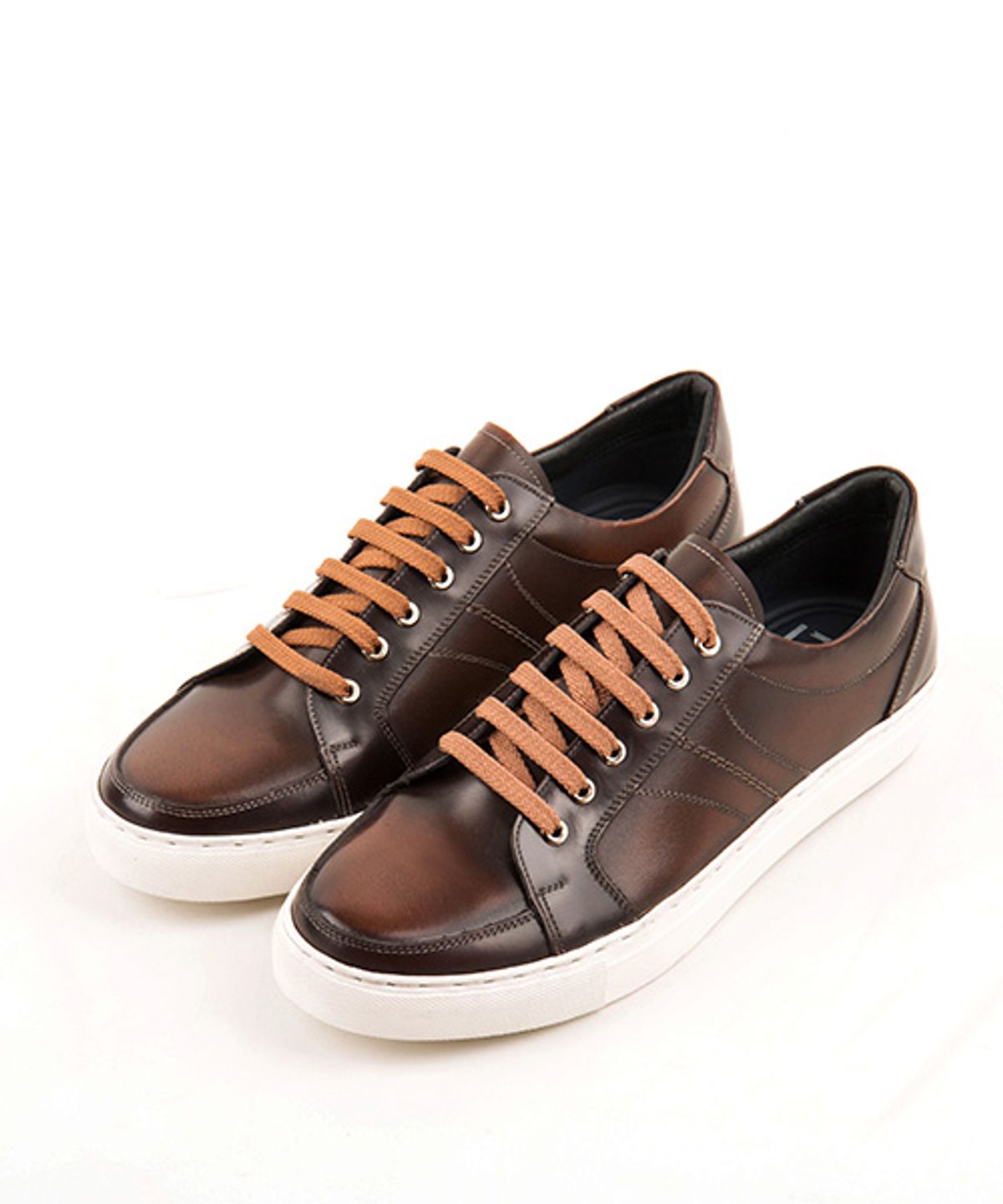 레더리스(LEATHERLESS) # 3001 / 투톤 스니커즈/ 브라운 / for men