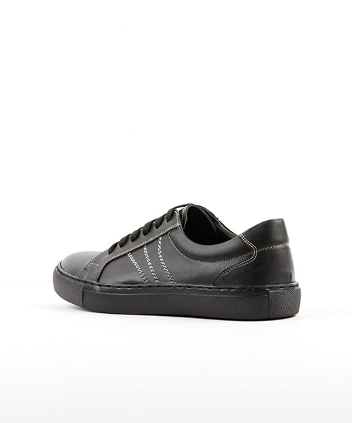 레더리스(LEATHERLESS) # 3001 / 올검 스니커즈/ 블랙 / for men