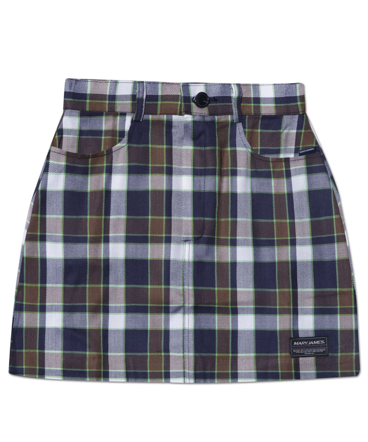 메리제임스(MARYJAMES) (W) Wintry Skirt - Navy