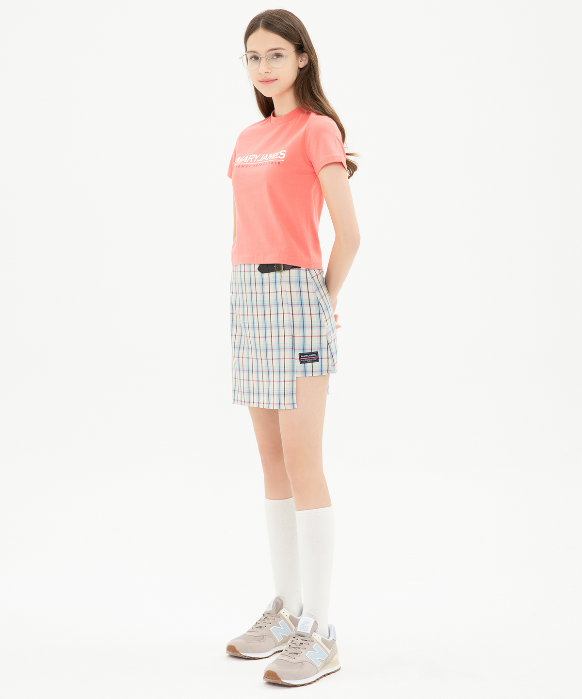 메리제임스(MARYJAMES) (W) Gilt Skirt (2 COLOR)