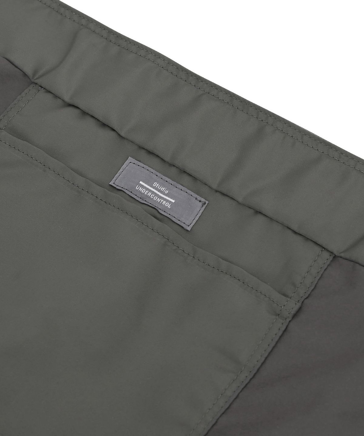 언더컨트롤 스튜디오(UNDERCONTROL STUDIO) 캐주얼 숄더백 LADDER BAG / WRINKLE / N TWILL / OLIVE GREEN