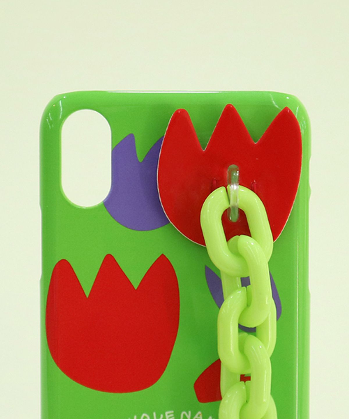 세컨드유니크네임(SECOND UNIQUE NAME) SUN CASE CANDY CHAIN GREEN