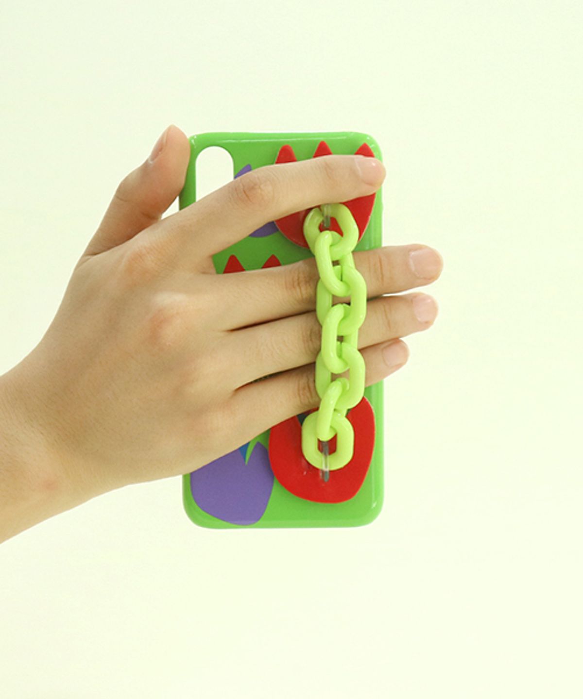 세컨드유니크네임(SECOND UNIQUE NAME) SUN CASE CANDY CHAIN GREEN
