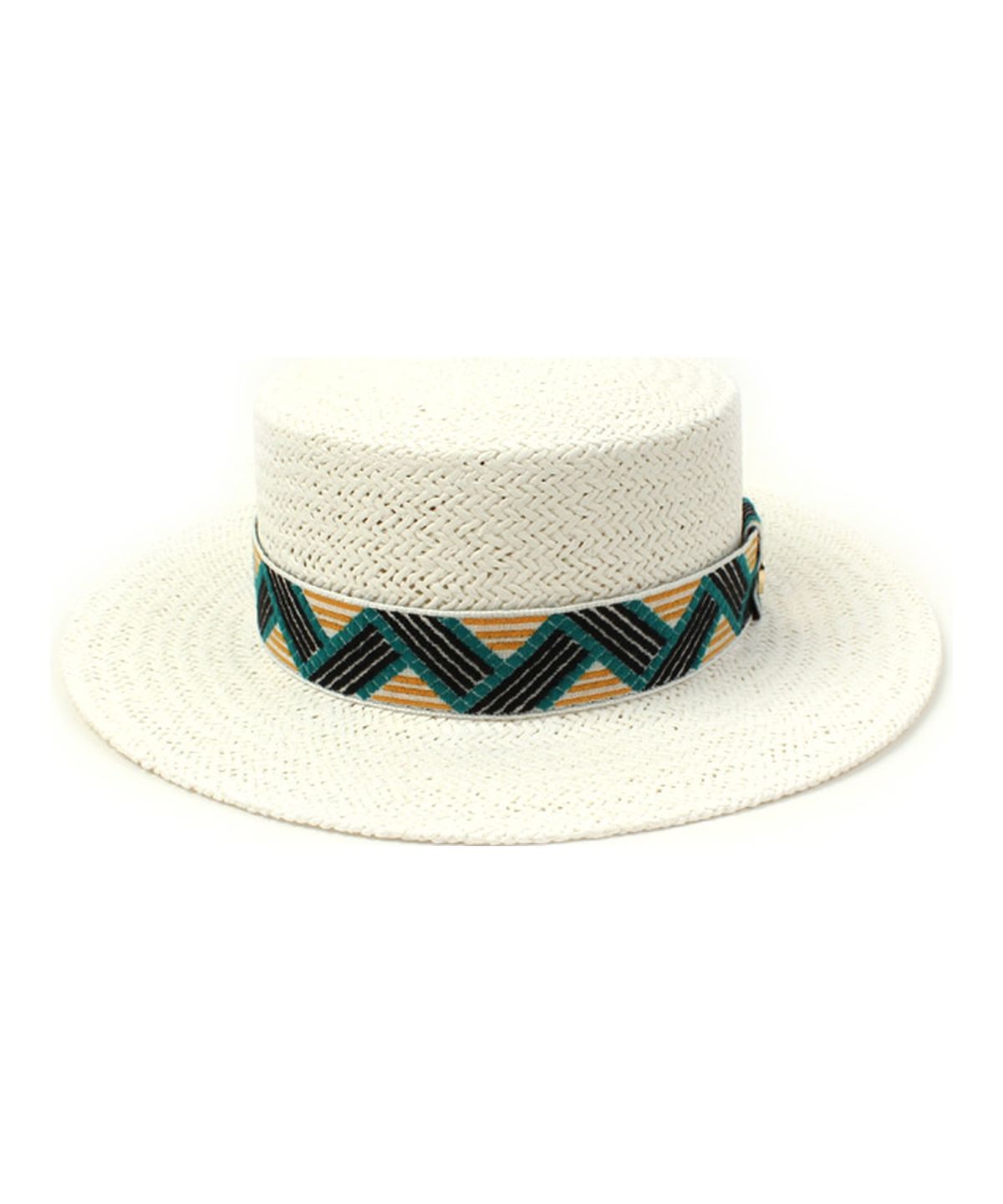 유니버셜 케미스트리(UNIVERSAL CHEMISTRY) Cool Line White Panama Hat 파나마햇