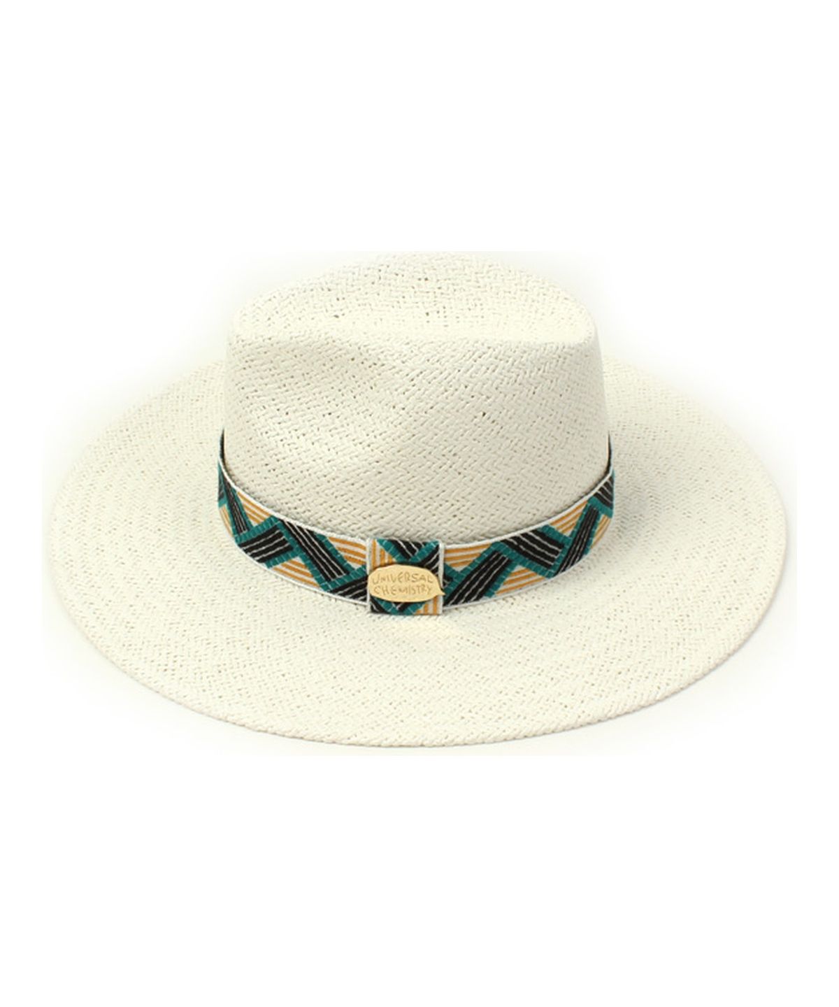 유니버셜 케미스트리(UNIVERSAL CHEMISTRY) Cool Line Swing White Fedora 여름페도라