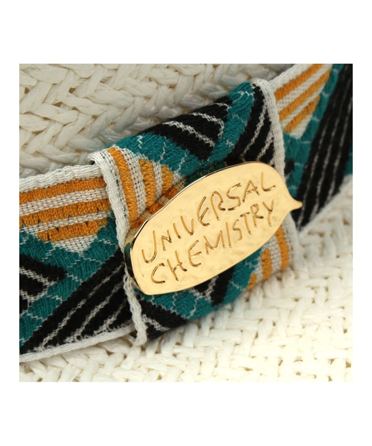 유니버셜 케미스트리(UNIVERSAL CHEMISTRY) Cool Line Swing White Fedora 여름페도라