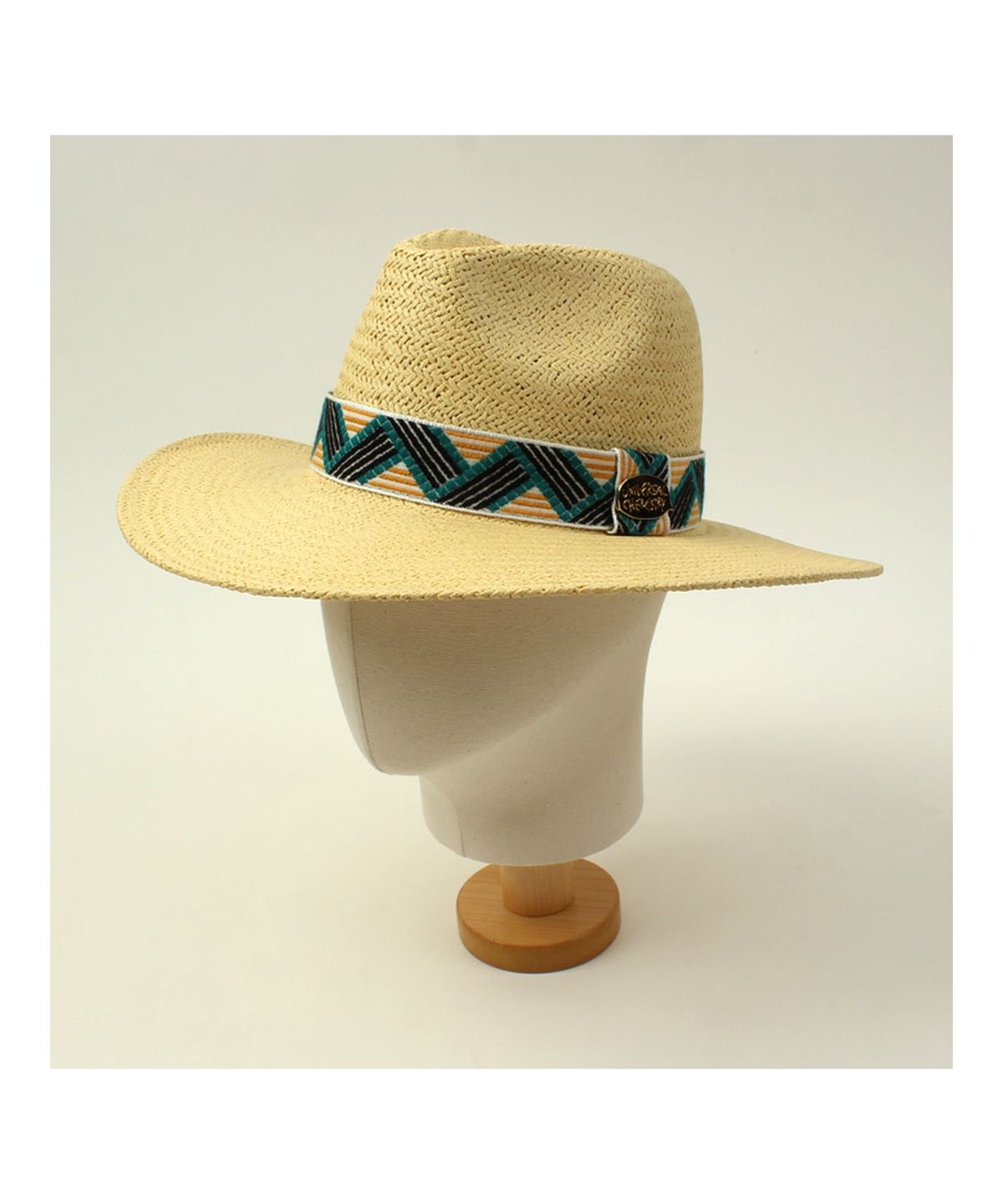 유니버셜 케미스트리(UNIVERSAL CHEMISTRY) Cool Line Swing Beige Fedora 여름페도라