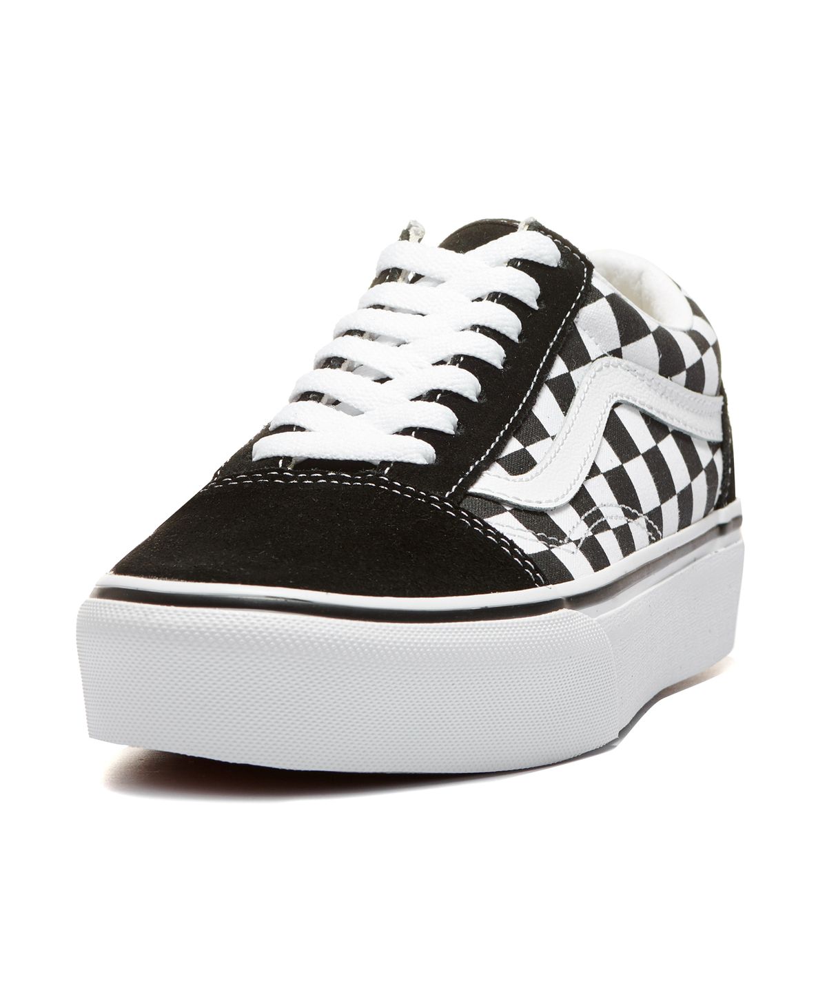 반스(VANS) 올드스쿨 플랫폼 - (체커보드) 블랙:화이트 / VN0A3B3UHRK1
