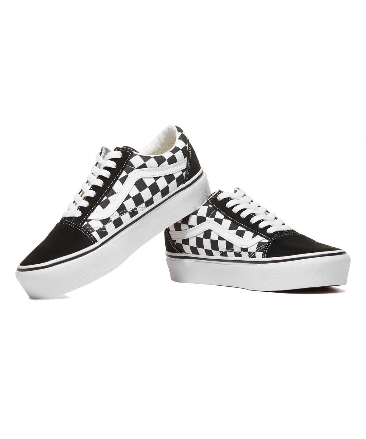 반스(VANS) 올드스쿨 플랫폼 - (체커보드) 블랙:화이트 / VN0A3B3UHRK1