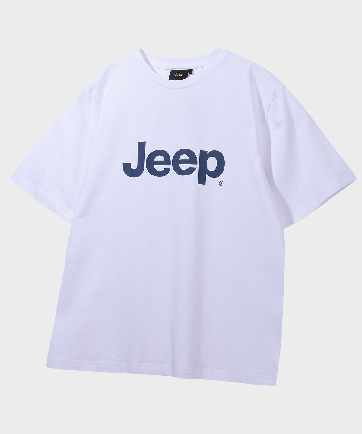 지프(JEEP) [190g] 빅 로고 반팔 티셔츠 (JR5TSU091WH)