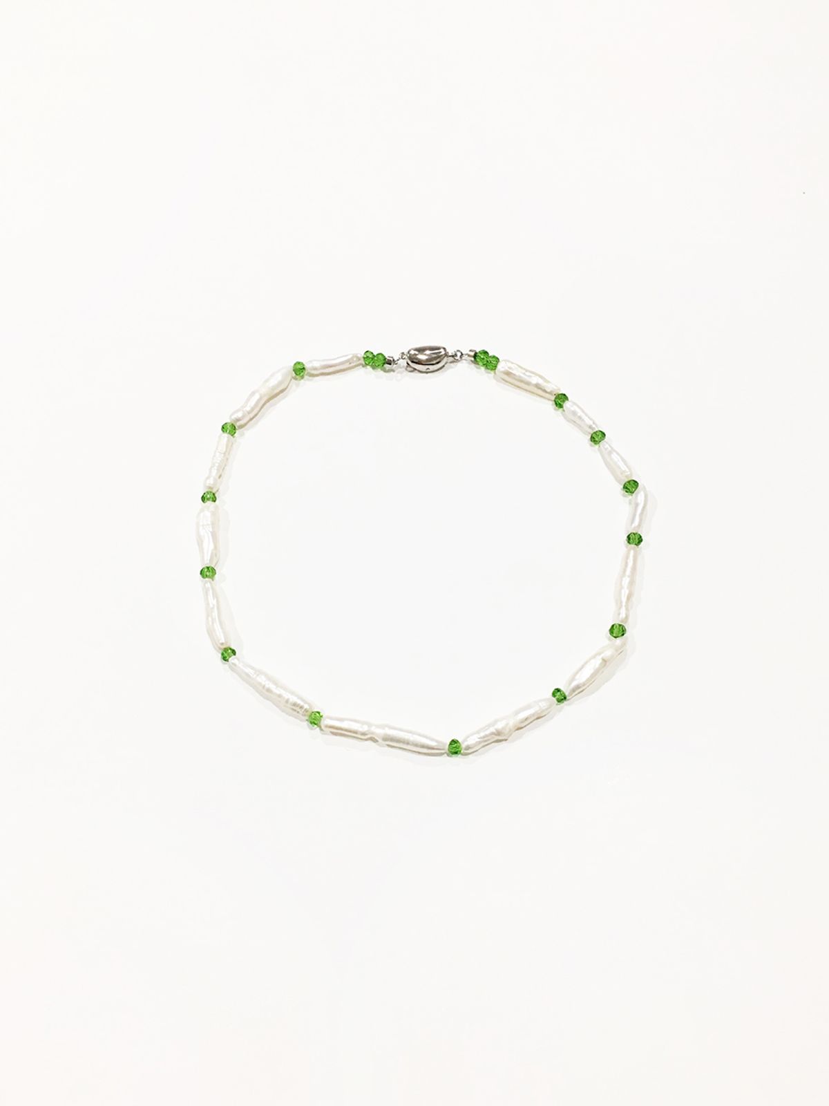 삿치(SATTCHI) FLAT PEARL CHOKER 2 color