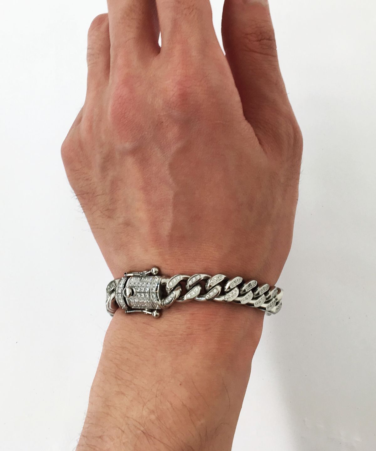 섹스토(SEXTO) [써지컬스틸][팔찌]DC bracelet Silver