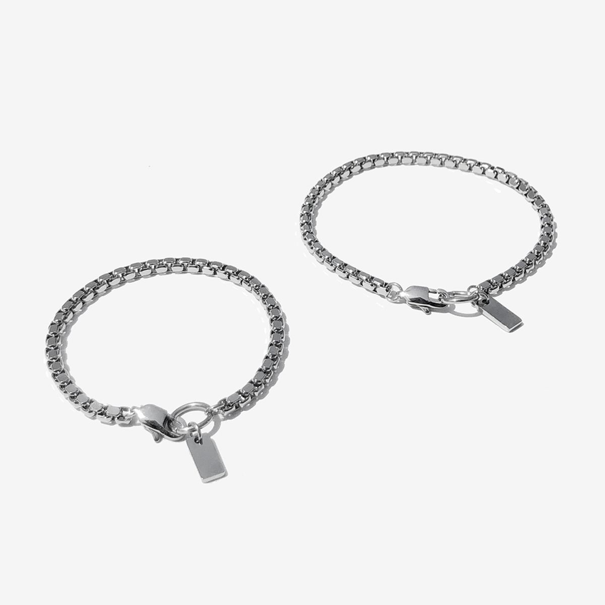 러쉬오프(RUSH OFF) Surgical Steel Armor Chain Bracelet / 아머 체인 팔찌