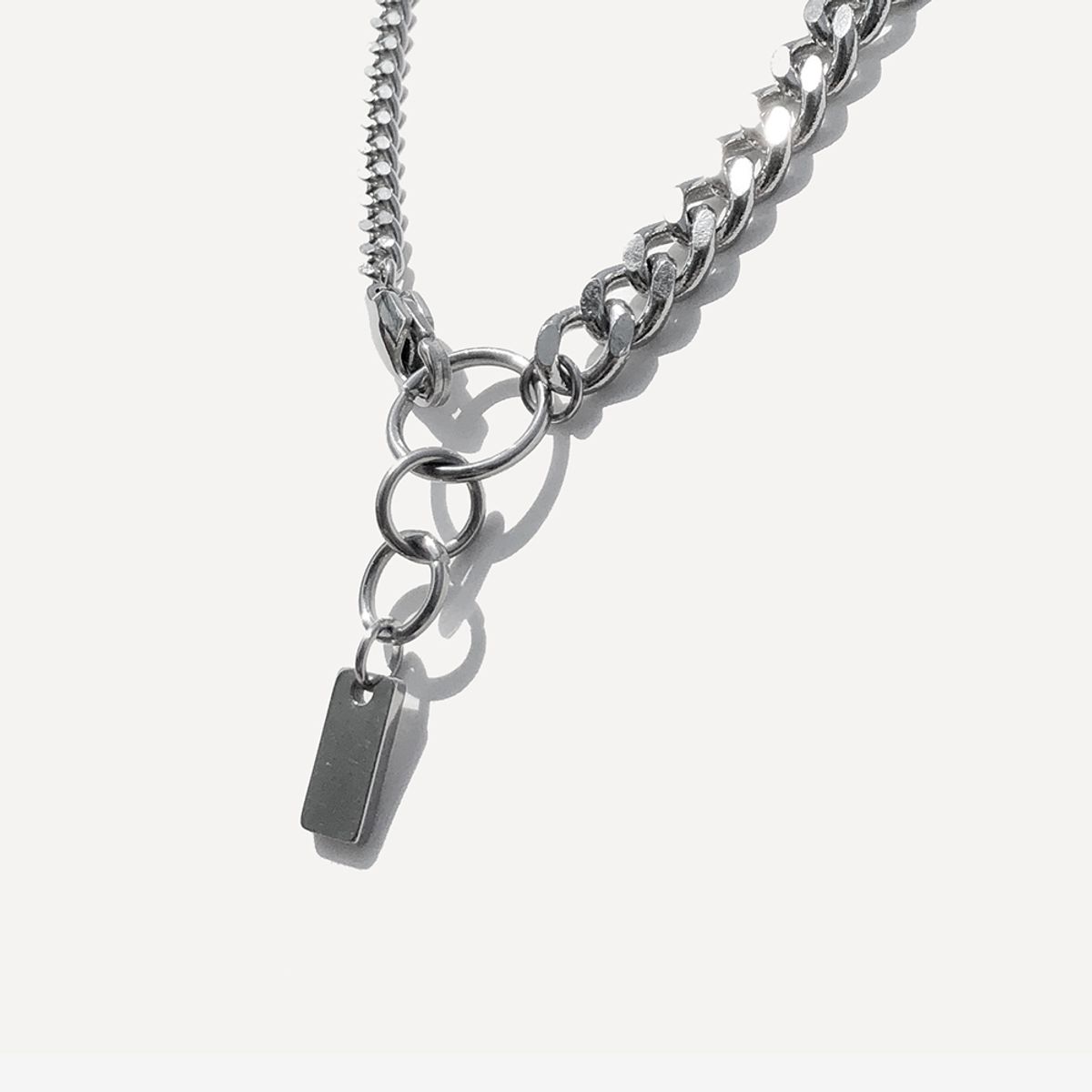 러쉬오프(RUSH OFF) Surgical Steel Trinity Chain Bracelet / 트리니티 체인 팔찌