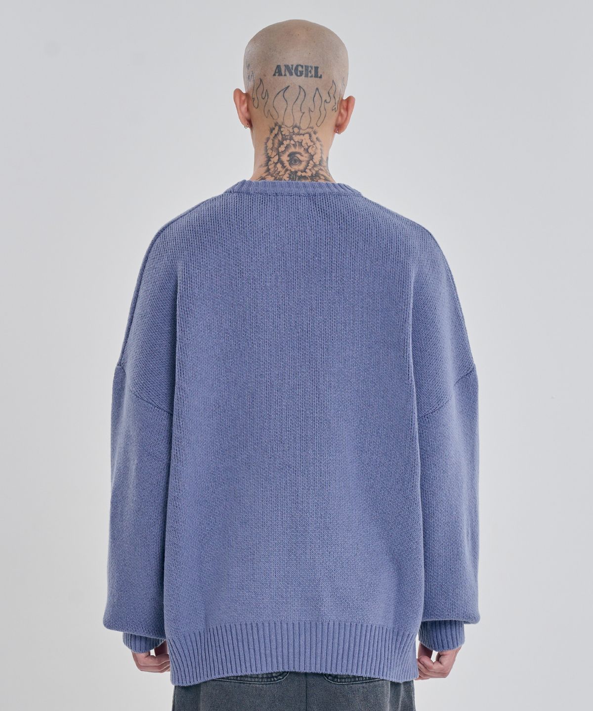 아조바이아조(AJOBYAJO) [PBA] DBOF Wool Knit Sweater [LILAC]