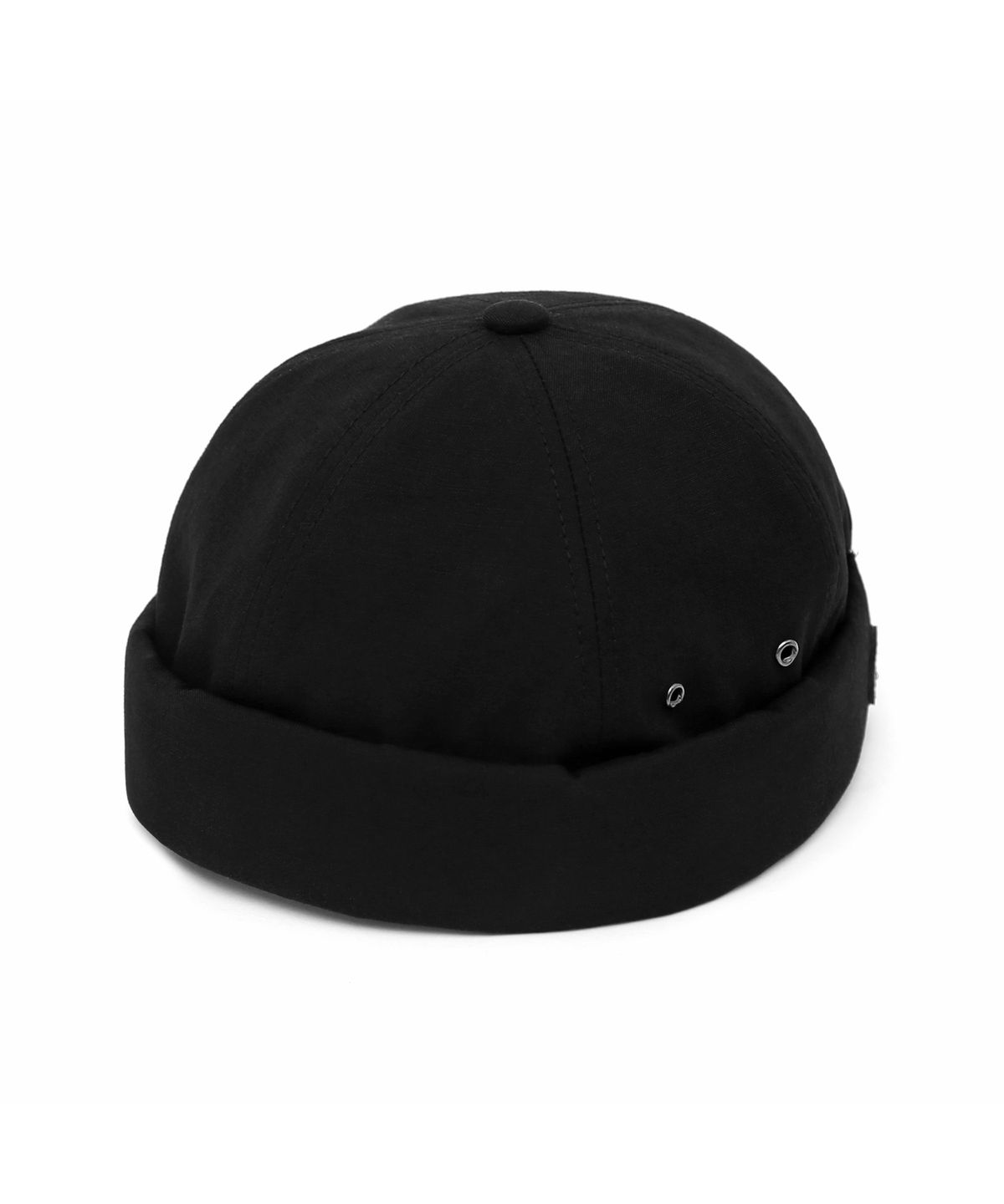 언더컨트롤(UNDERCONTROL) 빈티지 코튼 브림리스캡 MOLD CAP / VNTG / BLACK
