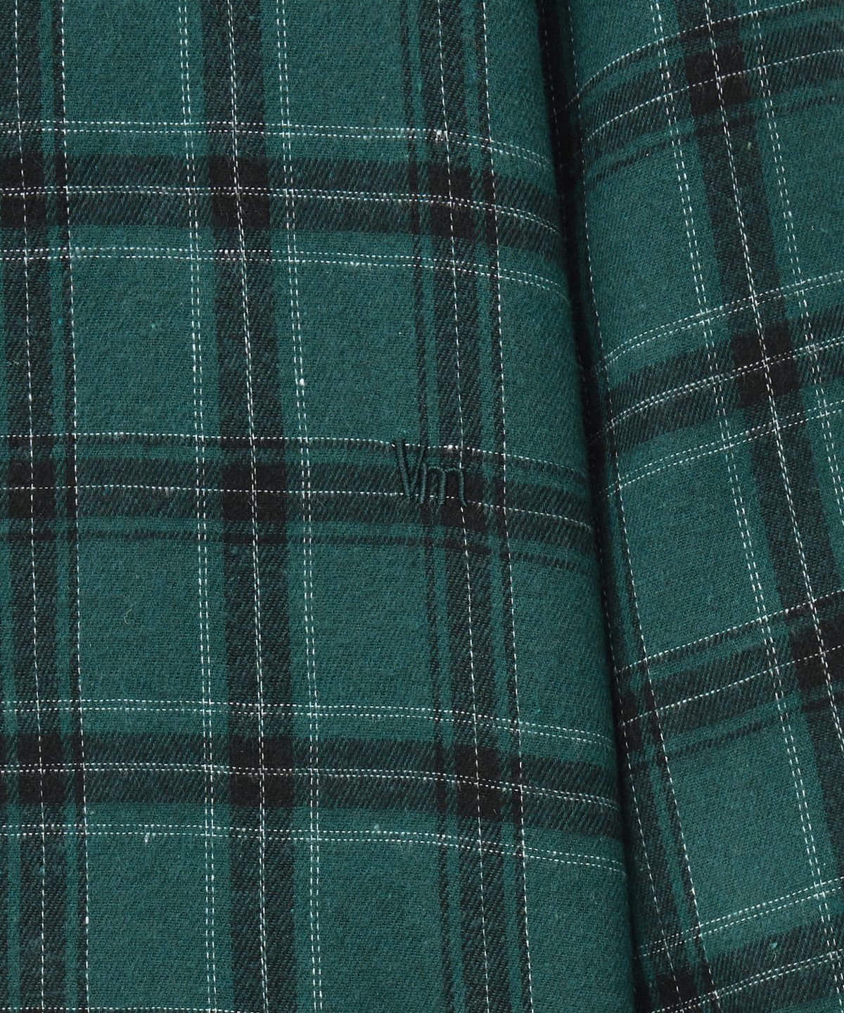 레이디 볼륨(LADY VOLUME) [ 남/여] Overfit vintage check shirt_green