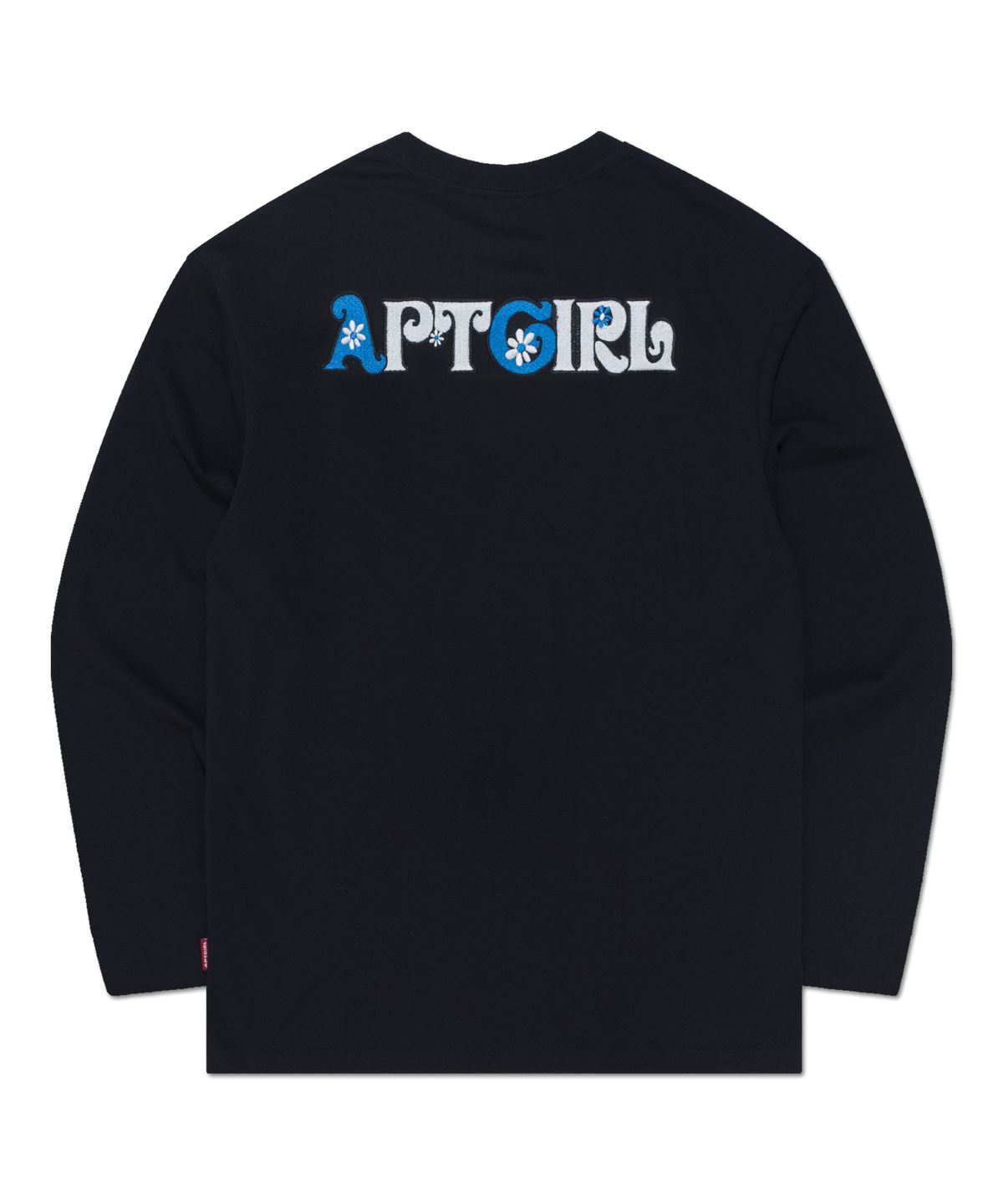 아파트먼트(APARTMENT) (W) APT FLORIST 2 LONG SLEEVE - BLACK