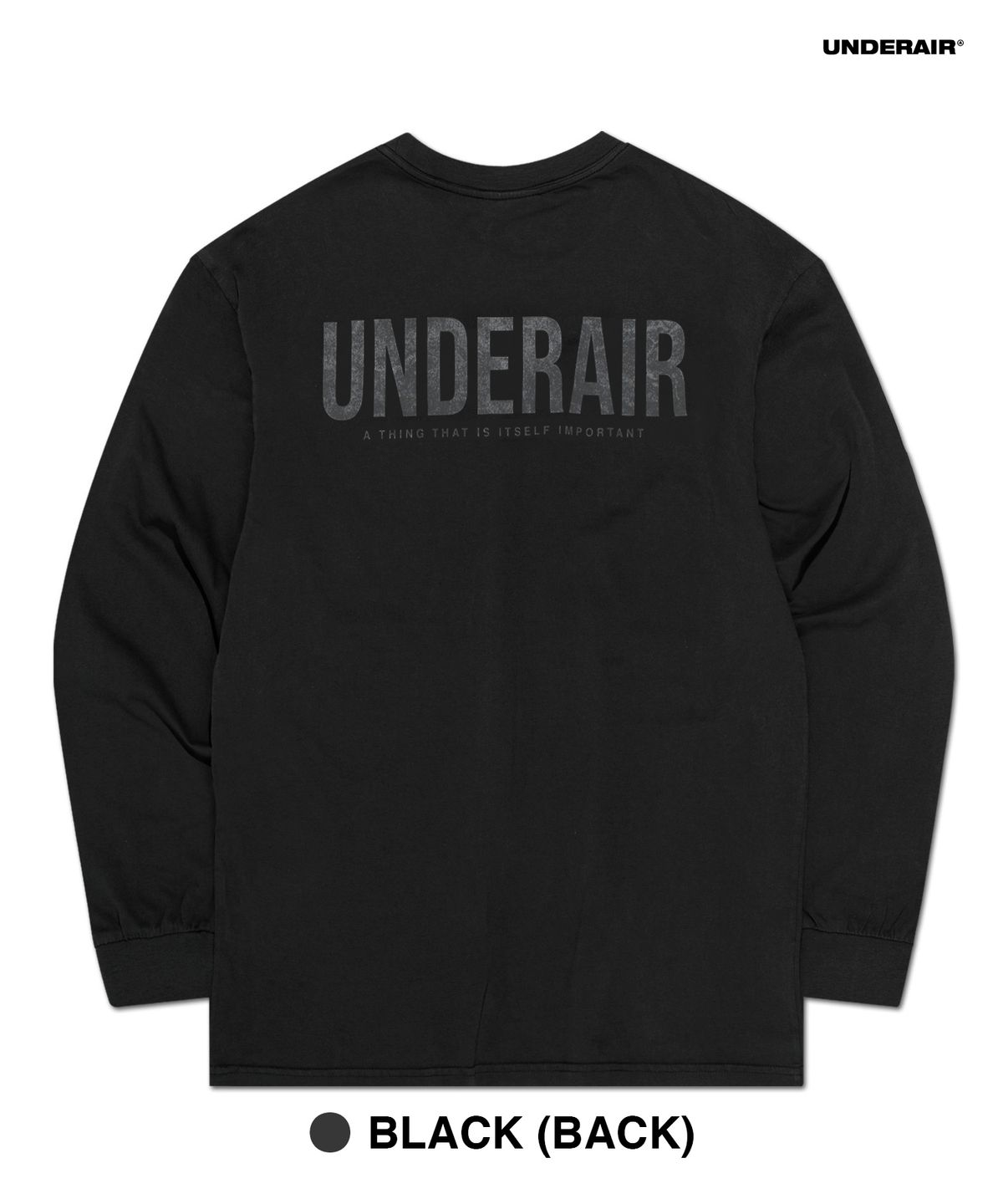 언더에어(UNDERAIR) LOWLY LONG SLEEVE (4 COLOR)