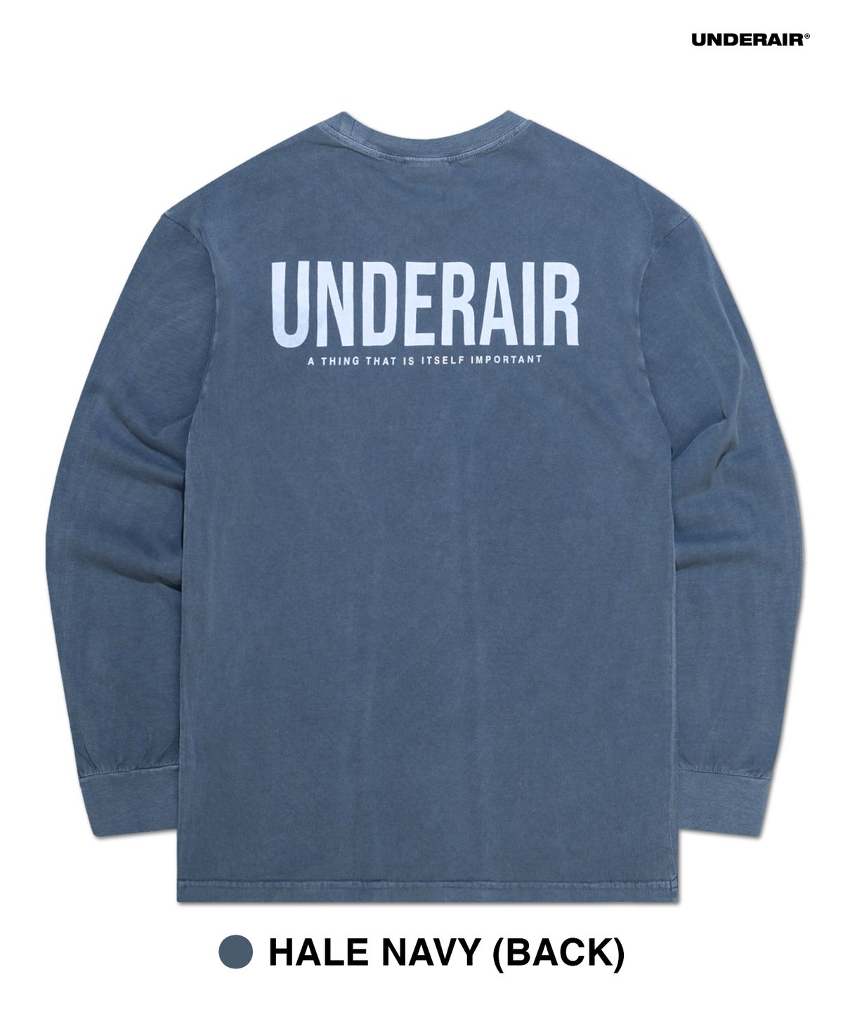언더에어(UNDERAIR) LOWLY LONG SLEEVE (4 COLOR)