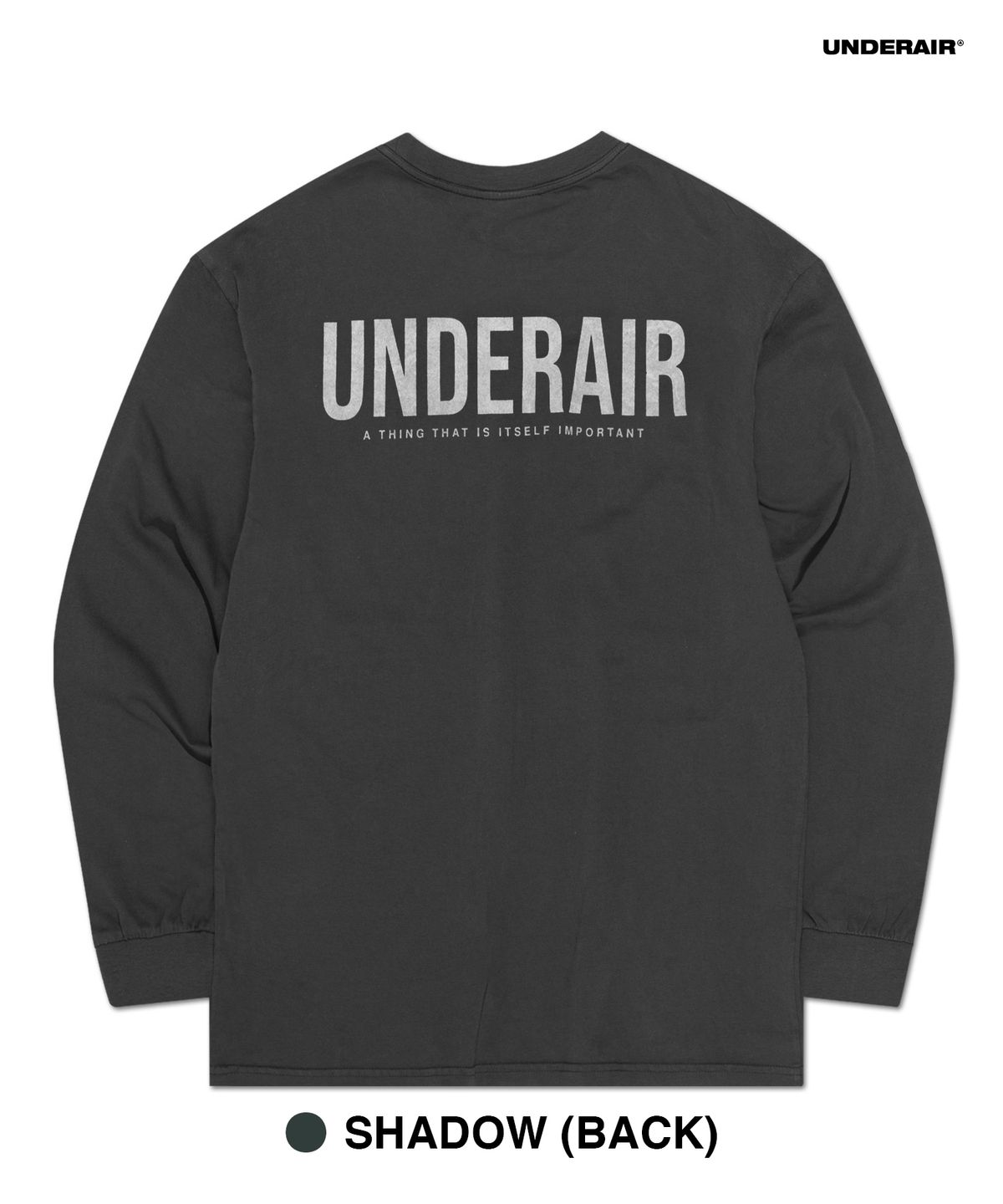 언더에어(UNDERAIR) LOWLY LONG SLEEVE (4 COLOR)