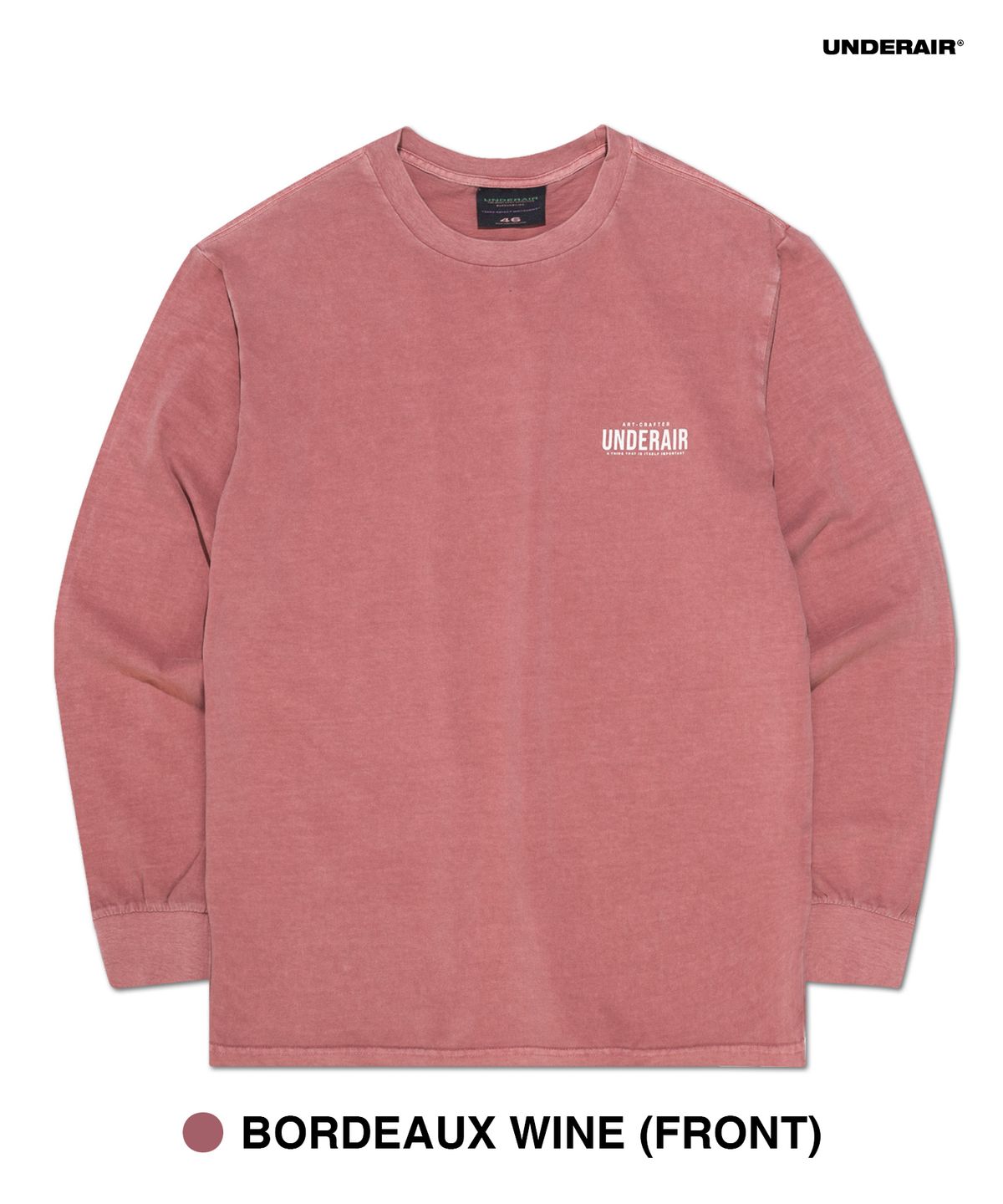 언더에어(UNDERAIR) LOWLY LONG SLEEVE (4 COLOR)