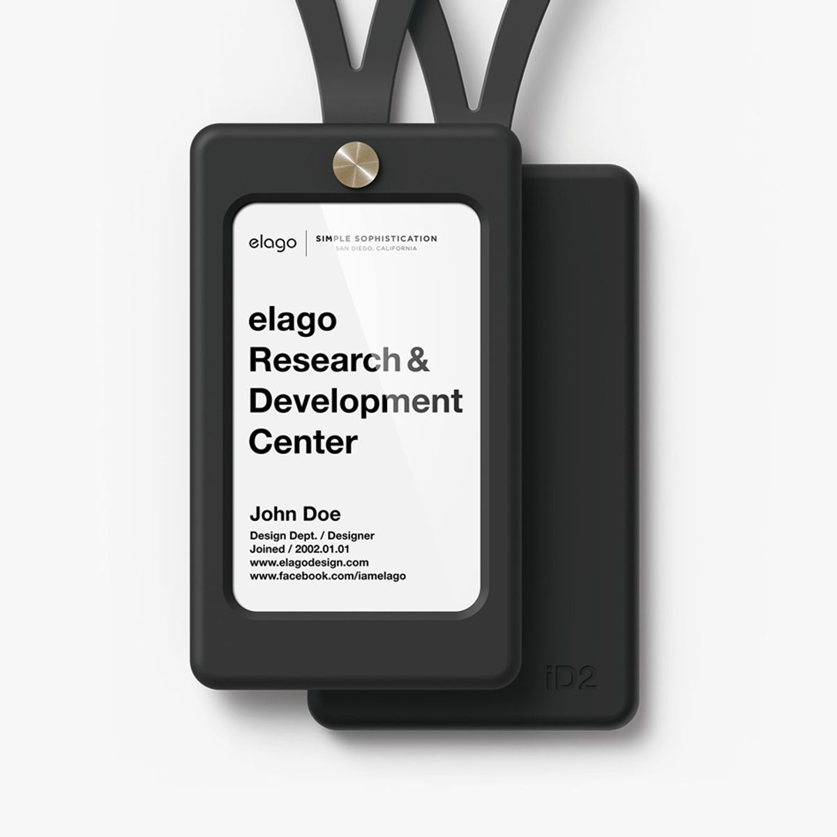 엘라고(ELAGO) ID2 사원증 카드홀더