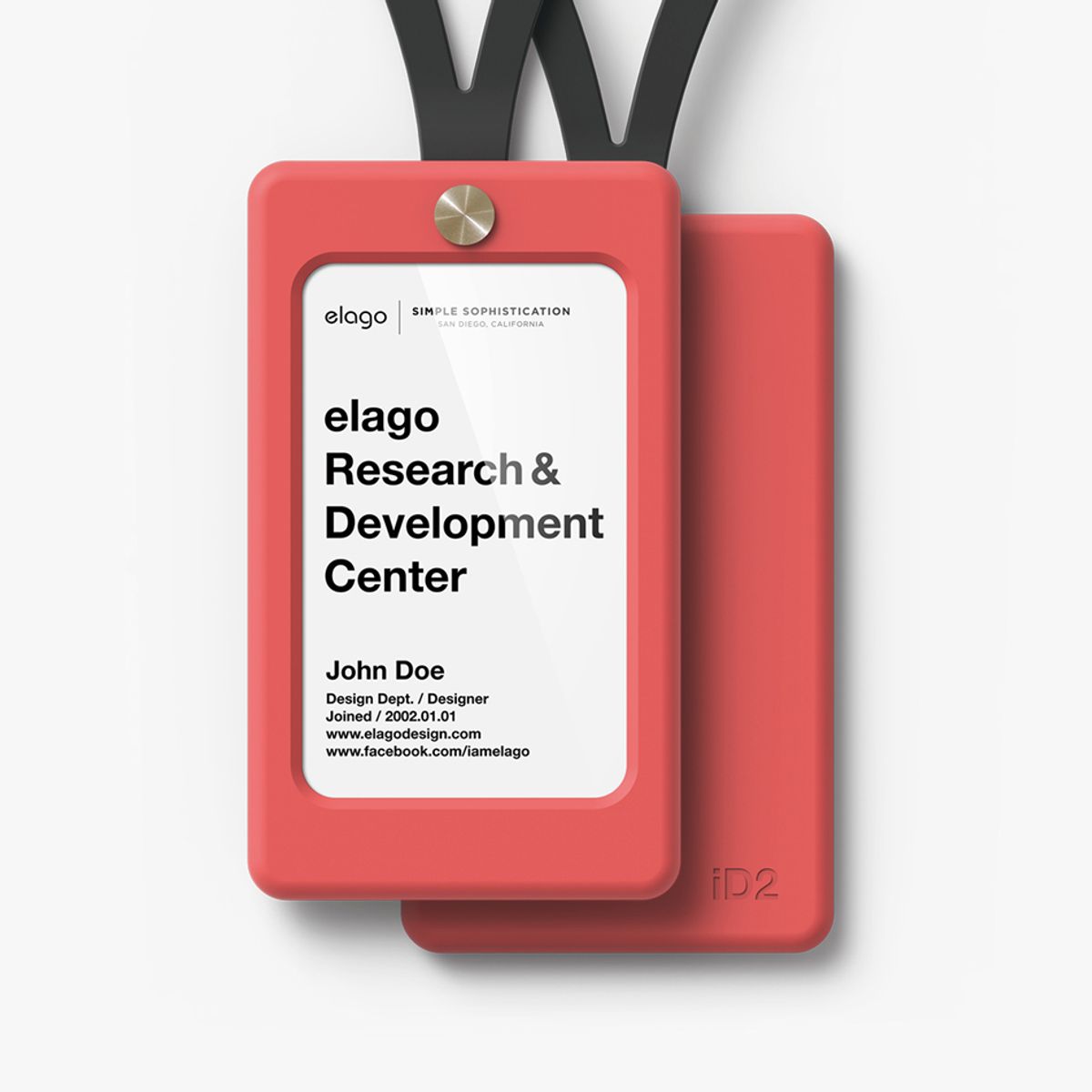 엘라고(ELAGO) ID2 사원증 카드홀더