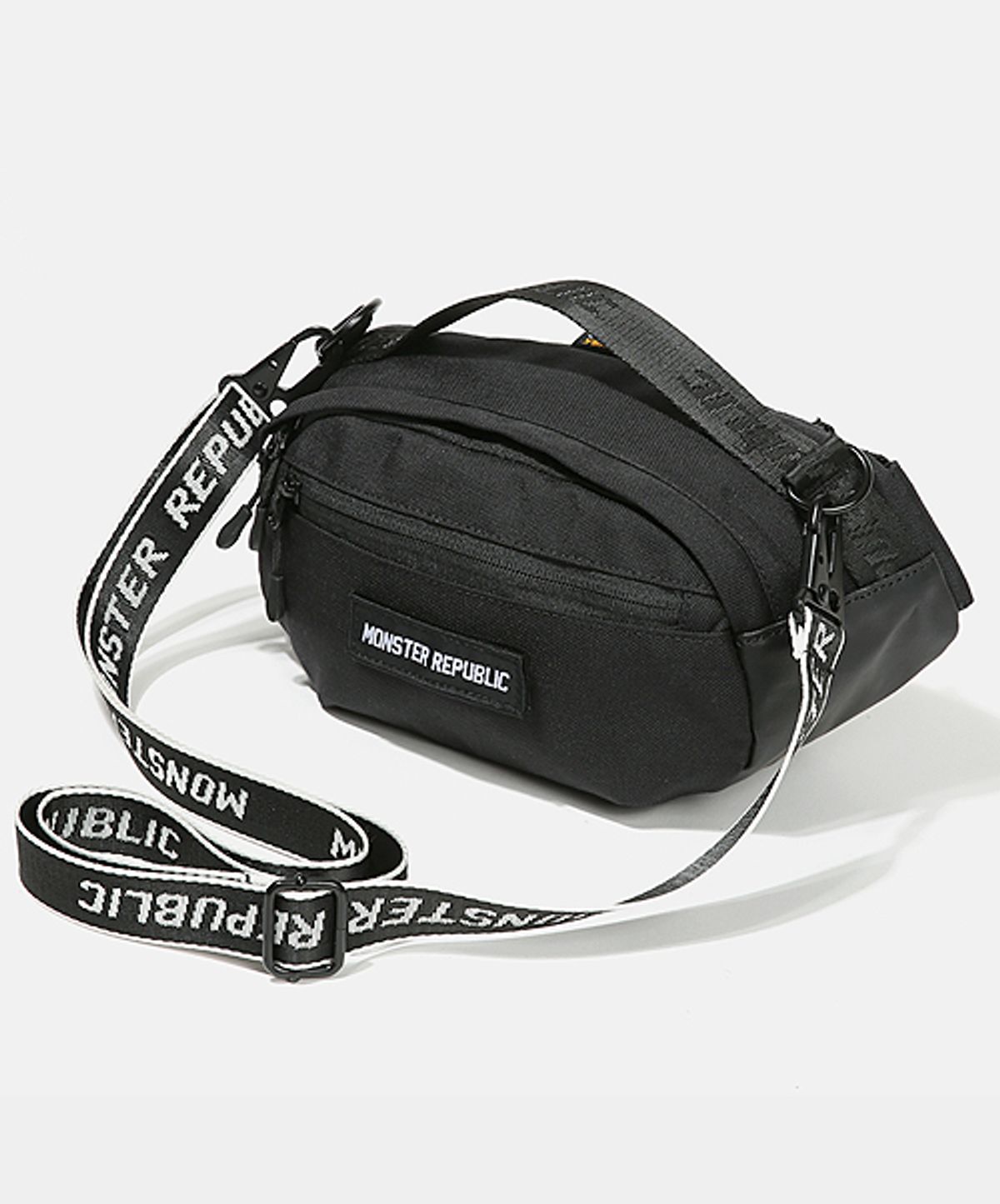 몬스터리퍼블릭(MONSTER REPUBLIC) SECURITY WAIST BAG / BLACK