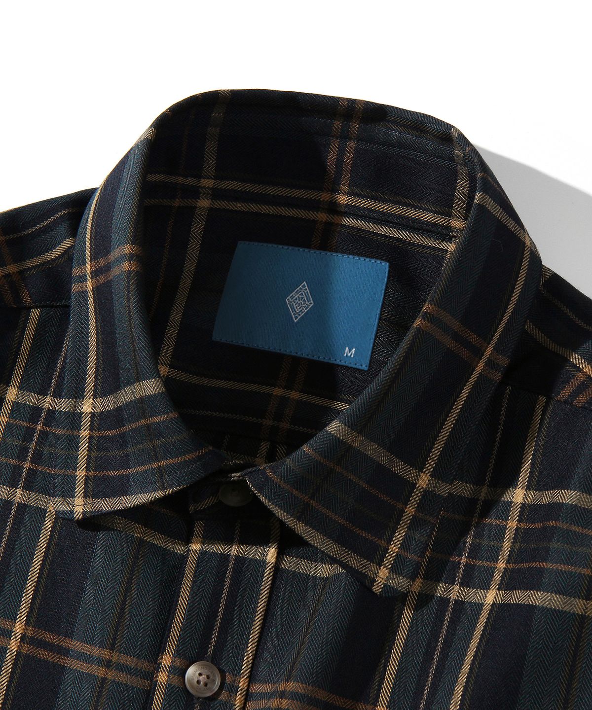 다이아몬드 레이라(DIAMOND LAYLA) Herringbone classy green check shirt S41