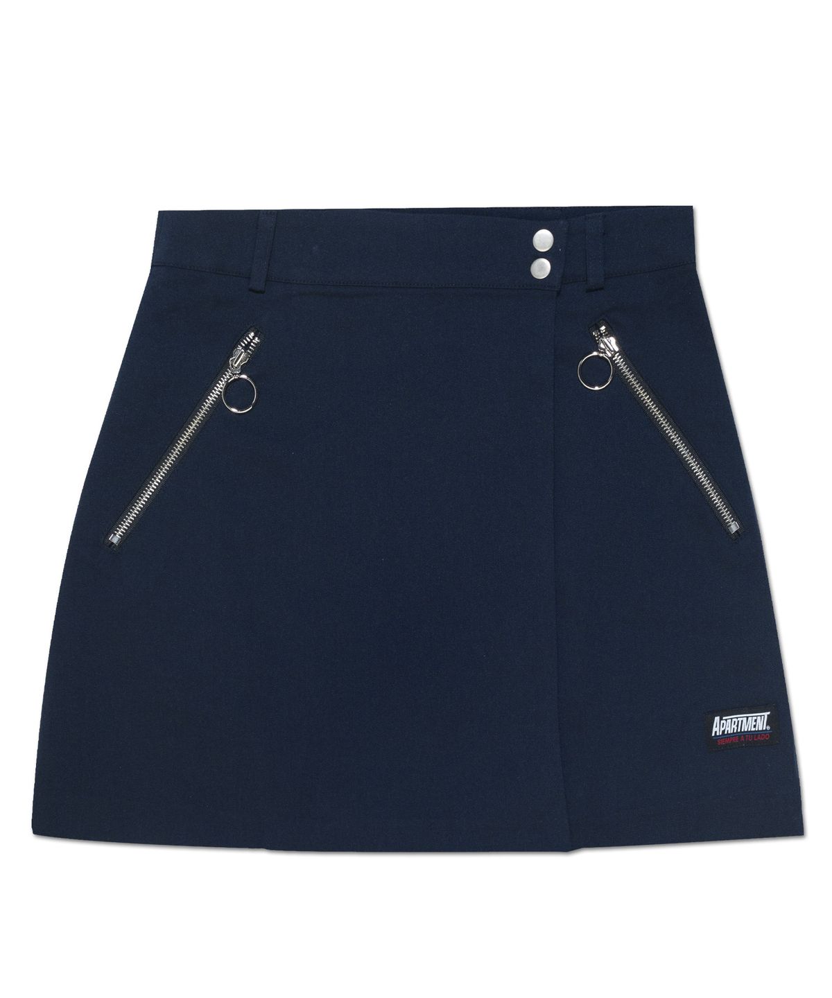 아파트먼트(APARTMENT) (W) FLETA WRAP SKIRT - NAVY