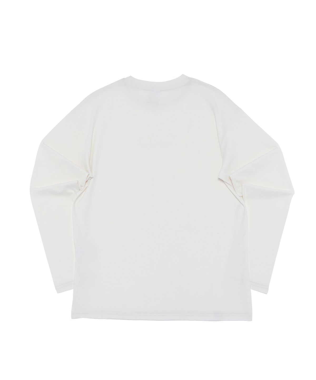어낫띵(A NOTHING) LETTERING DROP-SHOULDER TEE (Ivory)