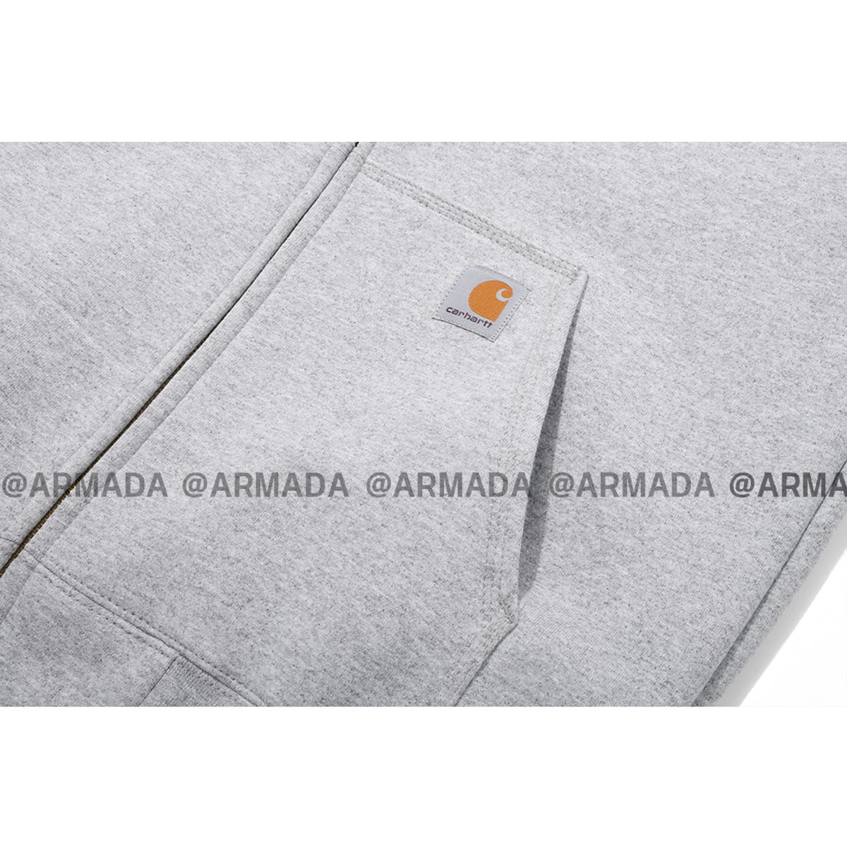 칼하트(CARHARTT) K122 후드집업 그레이